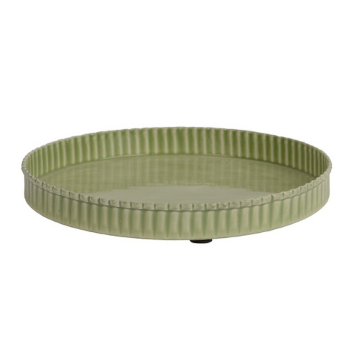 Tray ijzer groen 40 cm Tray ijzer groen 40 cm