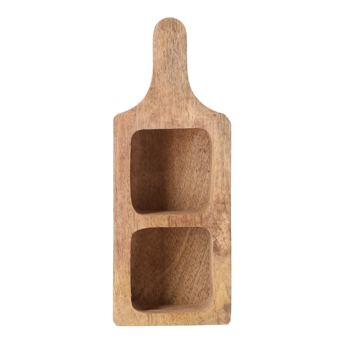 Houder houten met handvat 28 cm Houder houten met handvat 28 cm