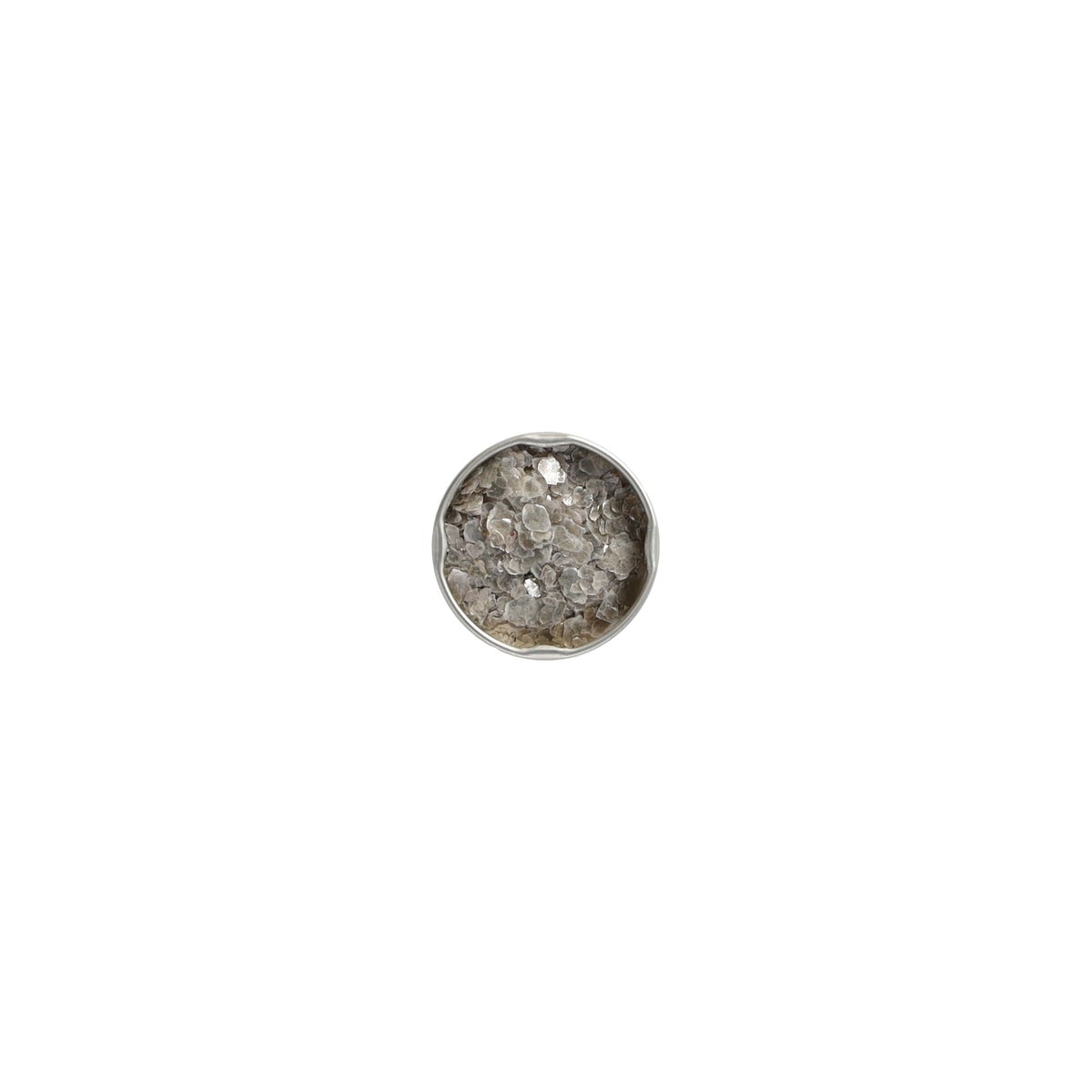Glimmer pebbles 20-30 mm 250 ml zilver Glimmer pebbles 20-30 mm 250 ml zilver