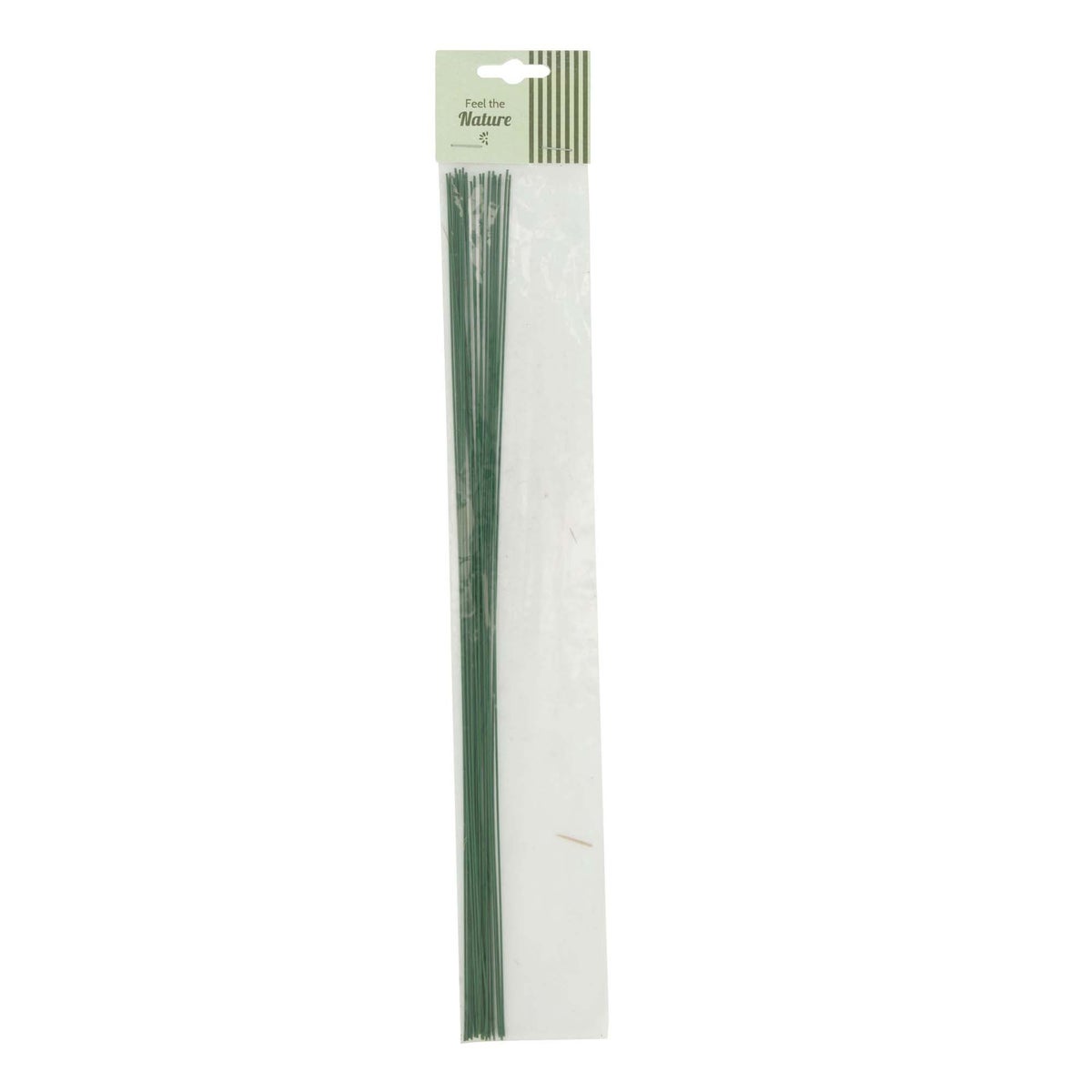 Draad metaal groen 35 cm 20 stuks Draad metaal groen 35 cm 20 stuks