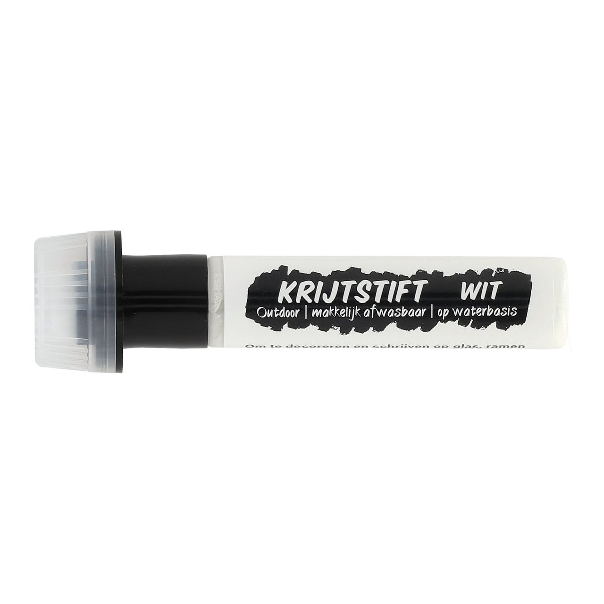 Krijtstift outdoor 30 x 9 mm wit Krijtstift outdoor 30 x 9 mm wit
