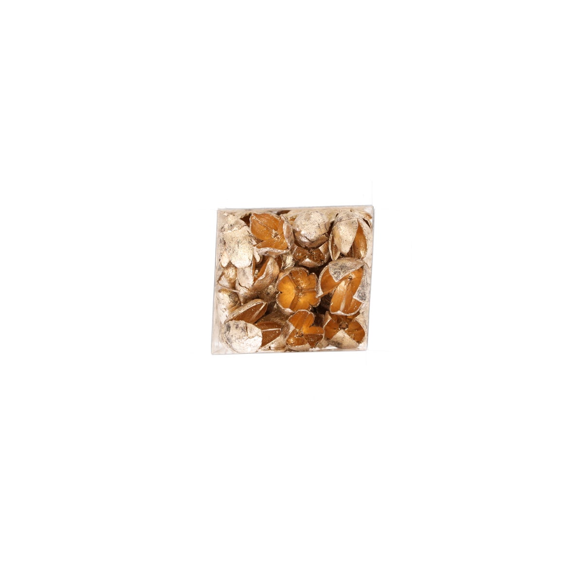 Exotische mix natuur goud 6 x 6 x 14 cm Exotische mix natuur goud 6 x 6 x 14 cm