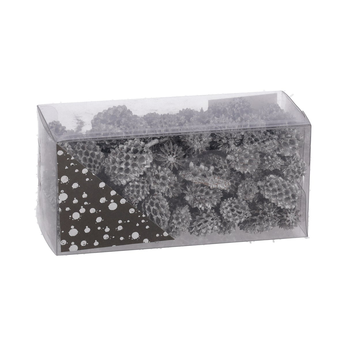 Exotische mix natuur zilver 6 x 6 x 14 cm Exotische mix natuur zilver 6 x 6 x 14 cm