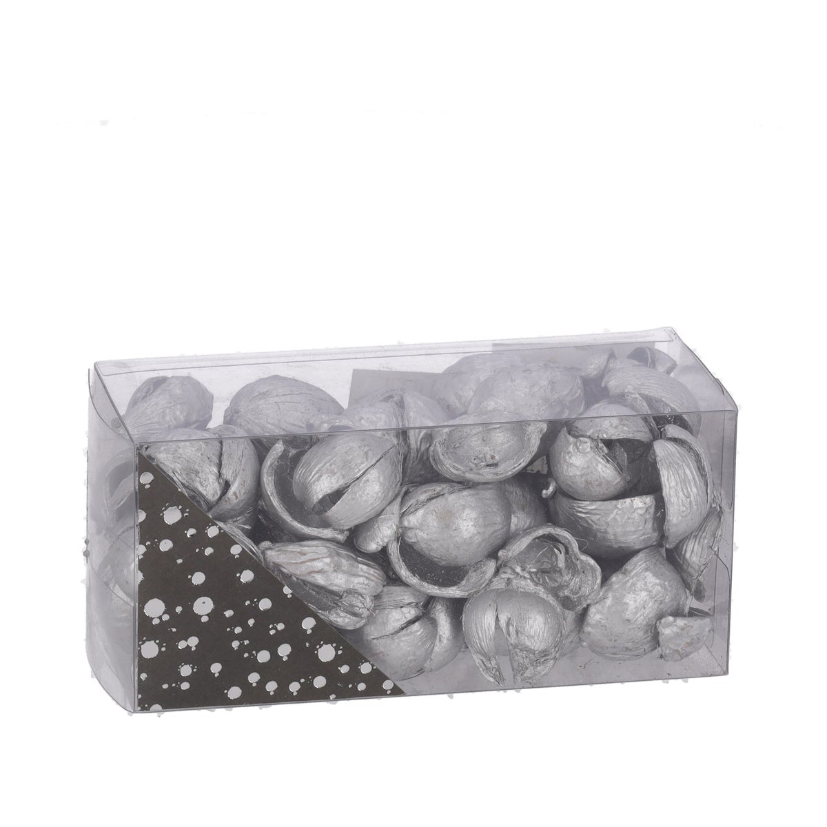 Exotische mix natuur zilver 6 x 6 x 14 cm Exotische mix natuur zilver 6 x 6 x 14 cm