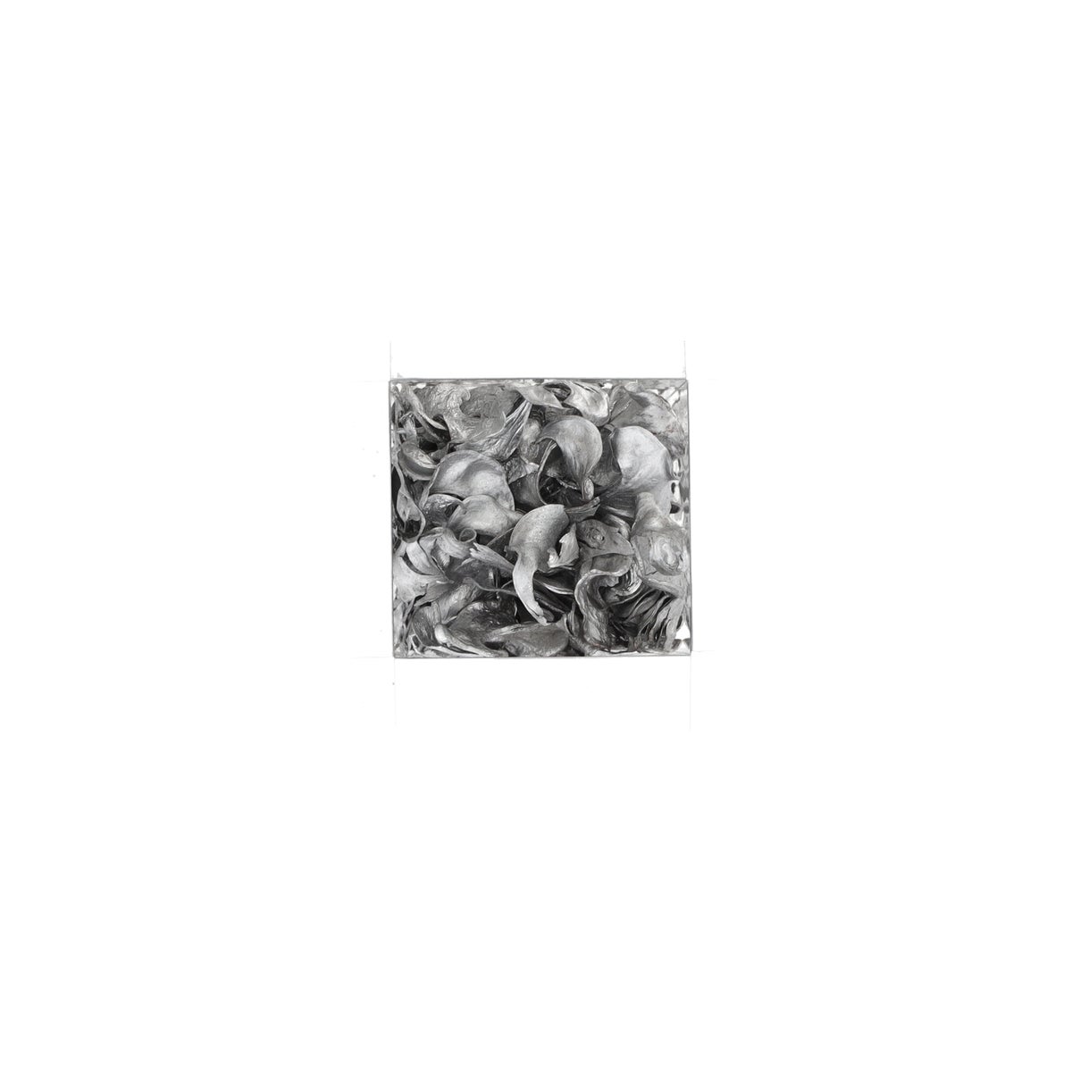 Exotische mix natuur zilver 6 x 6 x 14 cm Exotische mix natuur zilver 6 x 6 x 14 cm