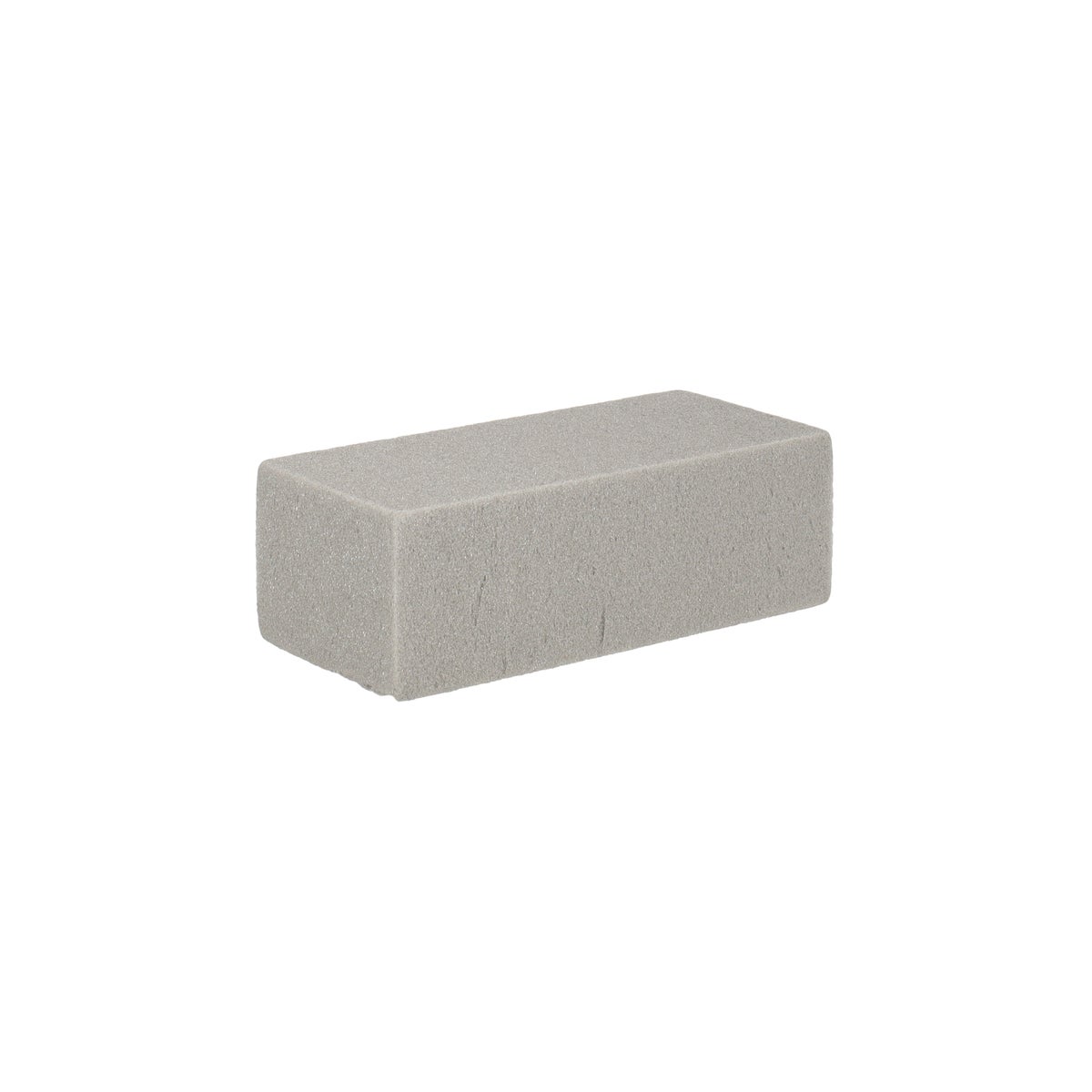 Steekschuim 23 x 11 x 8 cm grijs droog Steekschuim 23 x 11 x 8 cm grijs droog