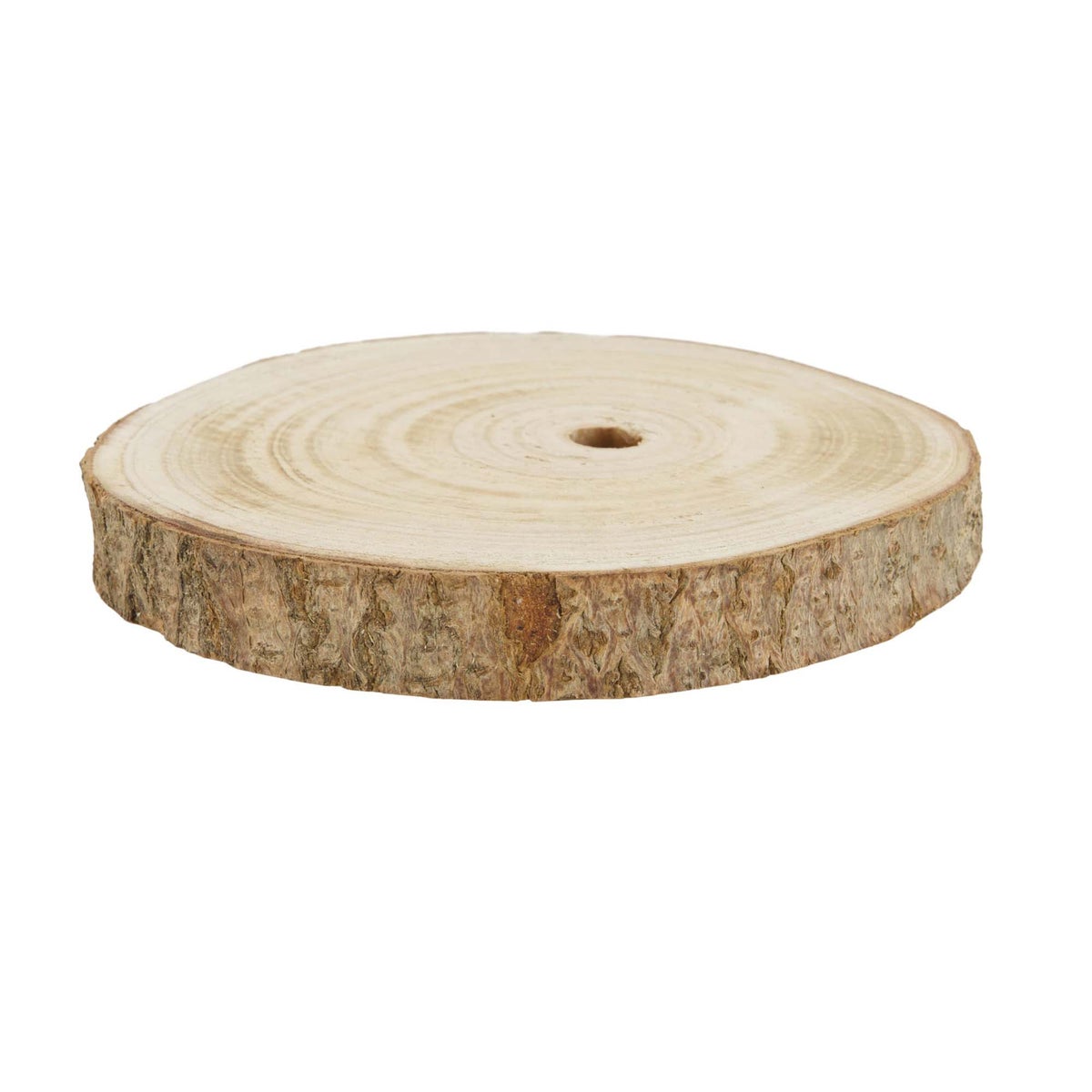Schijf paulownia rond 20 cm Schijf paulownia rond 20 cm