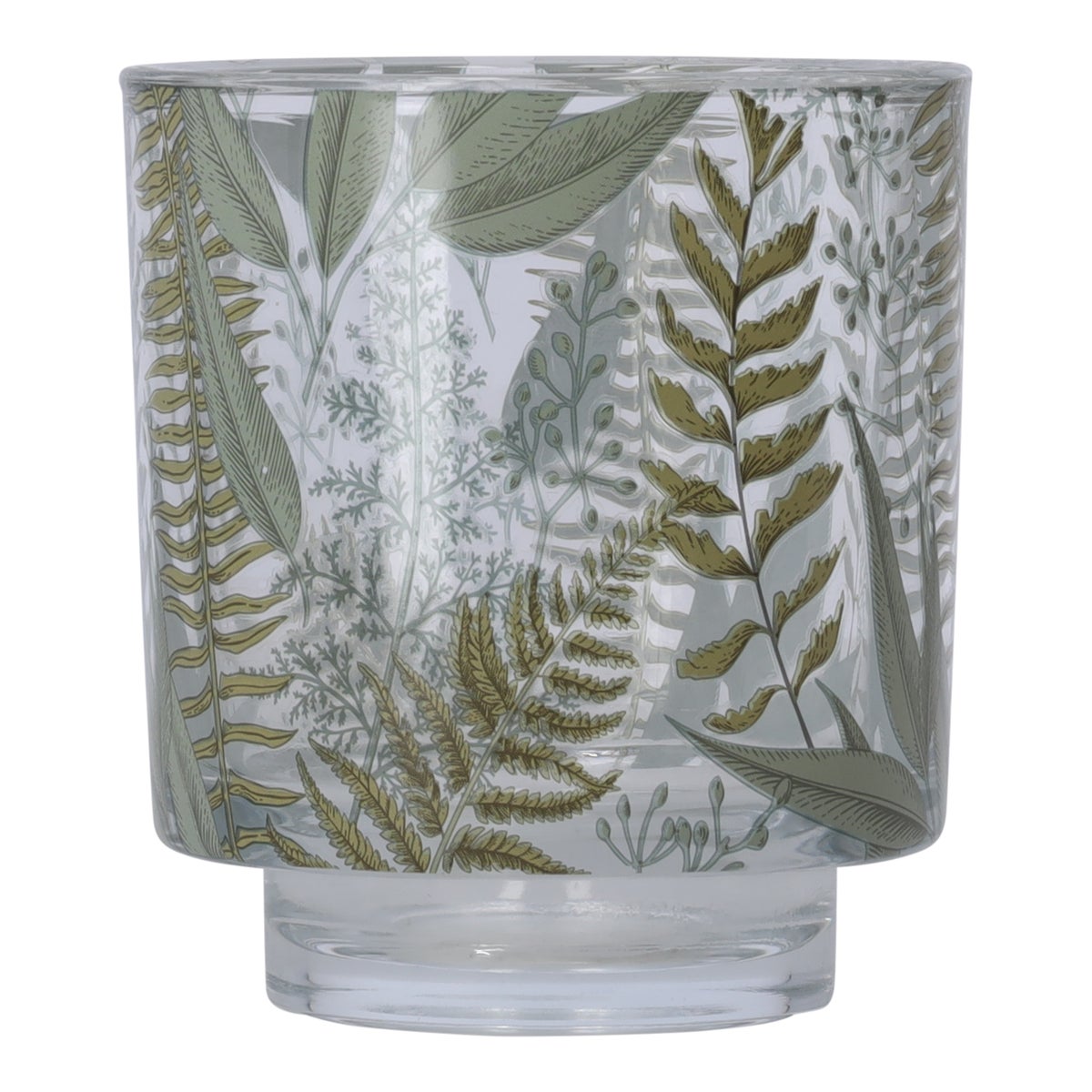 Theelichthouder glas transparant 10 cm Theelichthouder glas transparant 10 cm