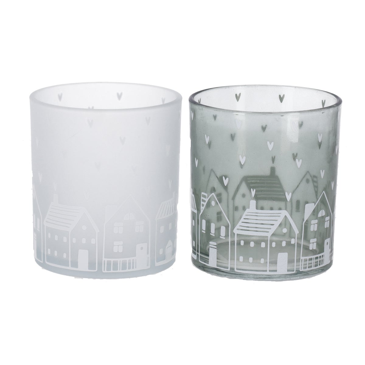 Windlicht Nordy 10 cm 4 assorti Windlicht Nordy 10 cm 4 assorti