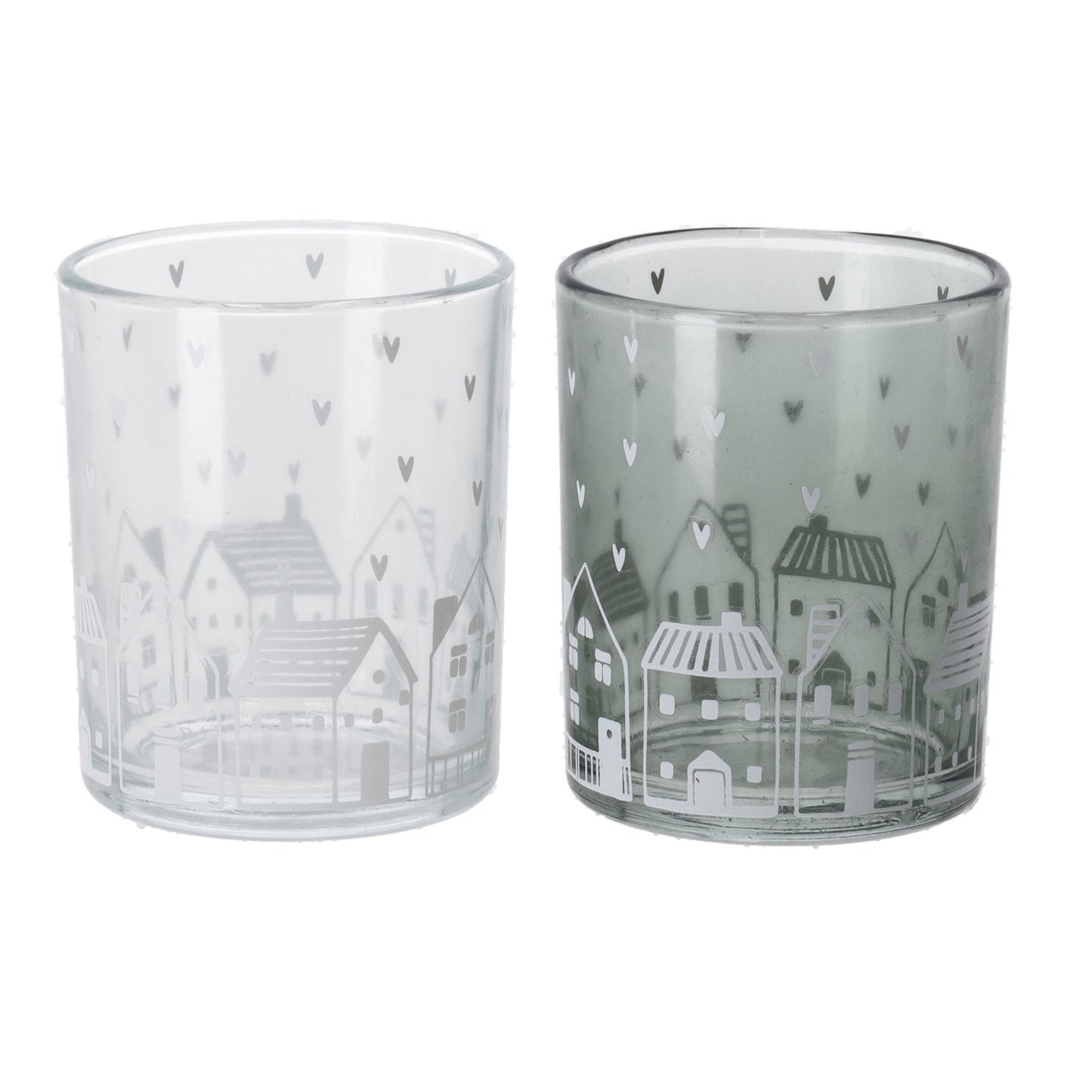 Windlicht Nordy 8 cm 4 assorti Windlicht Nordy 8 cm 4 assorti