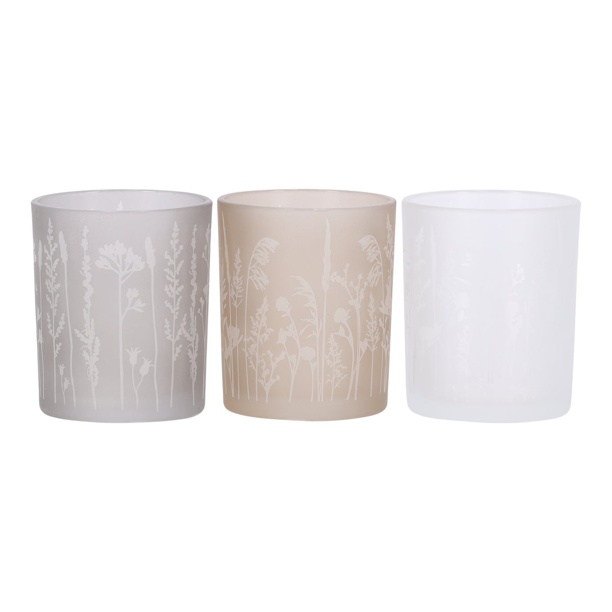 Windlicht Graser 8 cm 3 assorti Windlicht Graser 8 cm 3 assorti