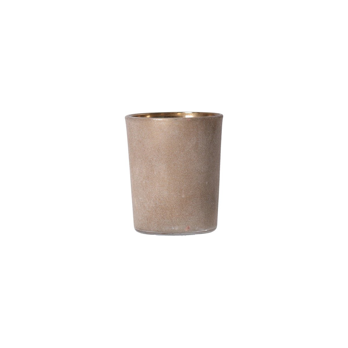 Theelichthouder glas rustiek 6 cm 4 assorti Theelichthouder glas rustiek 6 cm 4 assorti