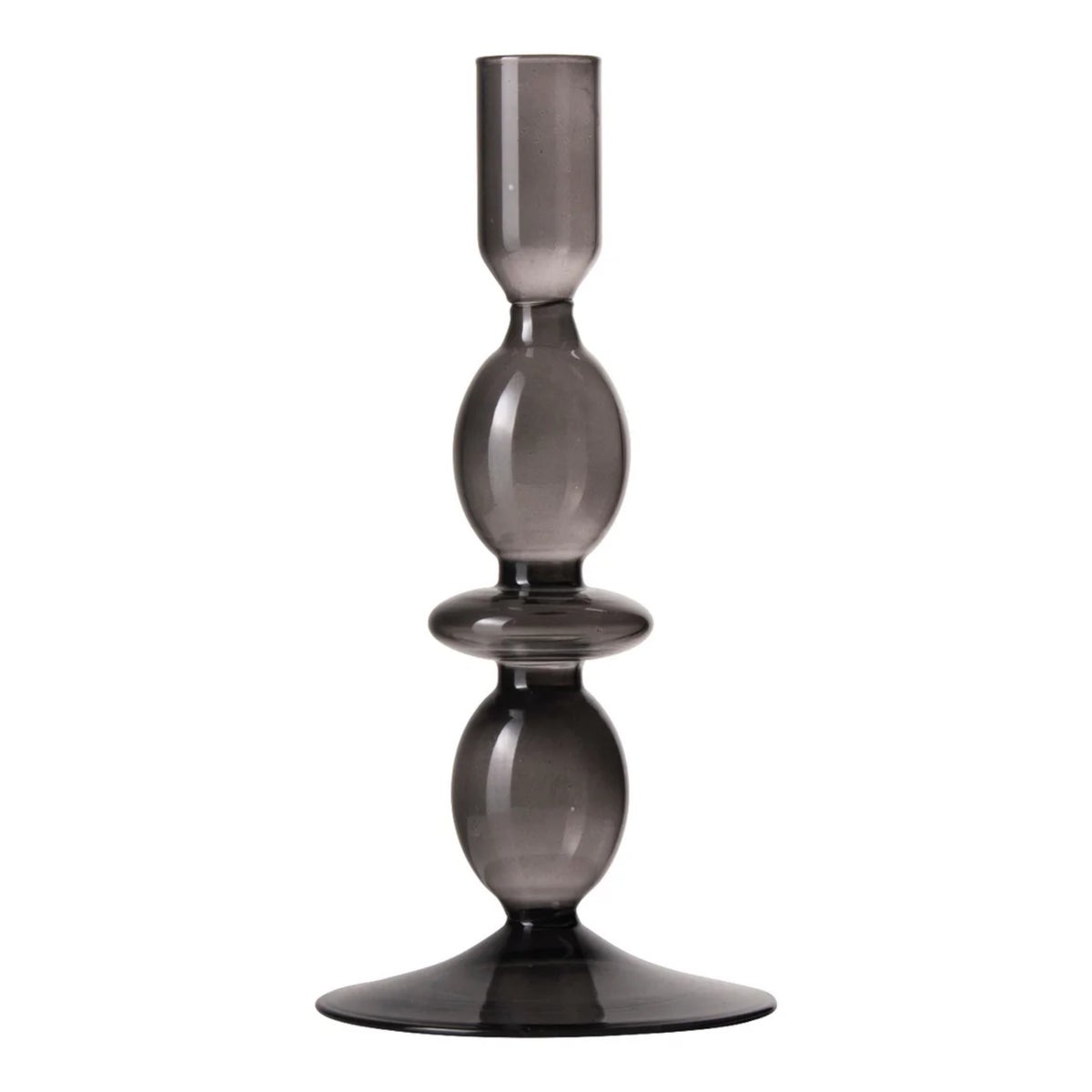 Dinerkaarshouder glas 19 x 9 cm grijs Dinerkaarshouder glas 19 x 9 cm grijs