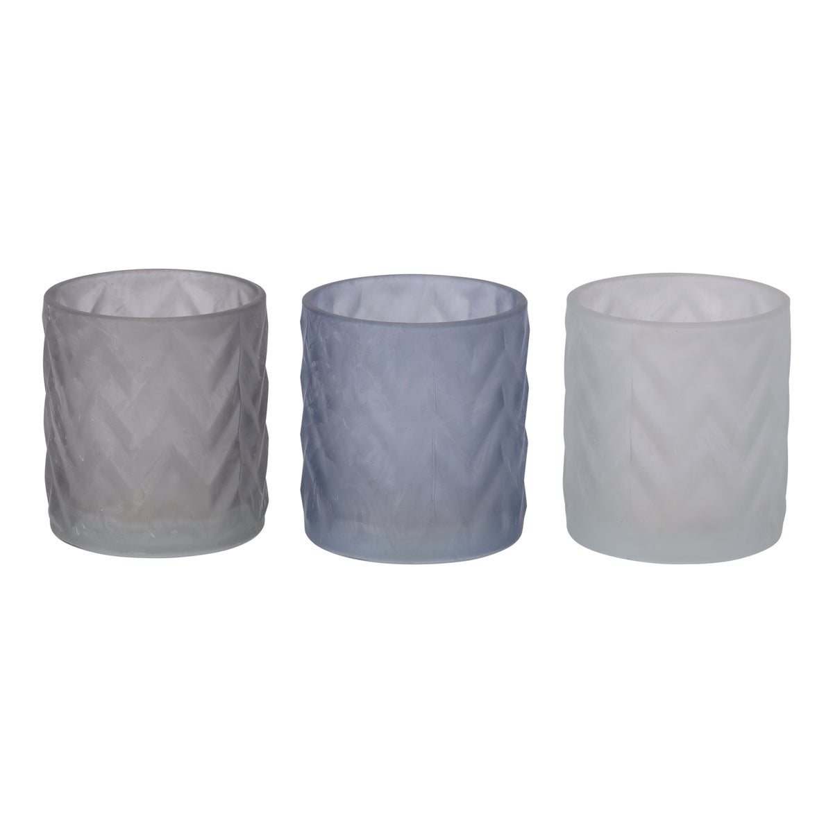 Theelichthouder glas 7 x 7 x 8 cm Theelichthouder glas 7 x 7 x 8 cm