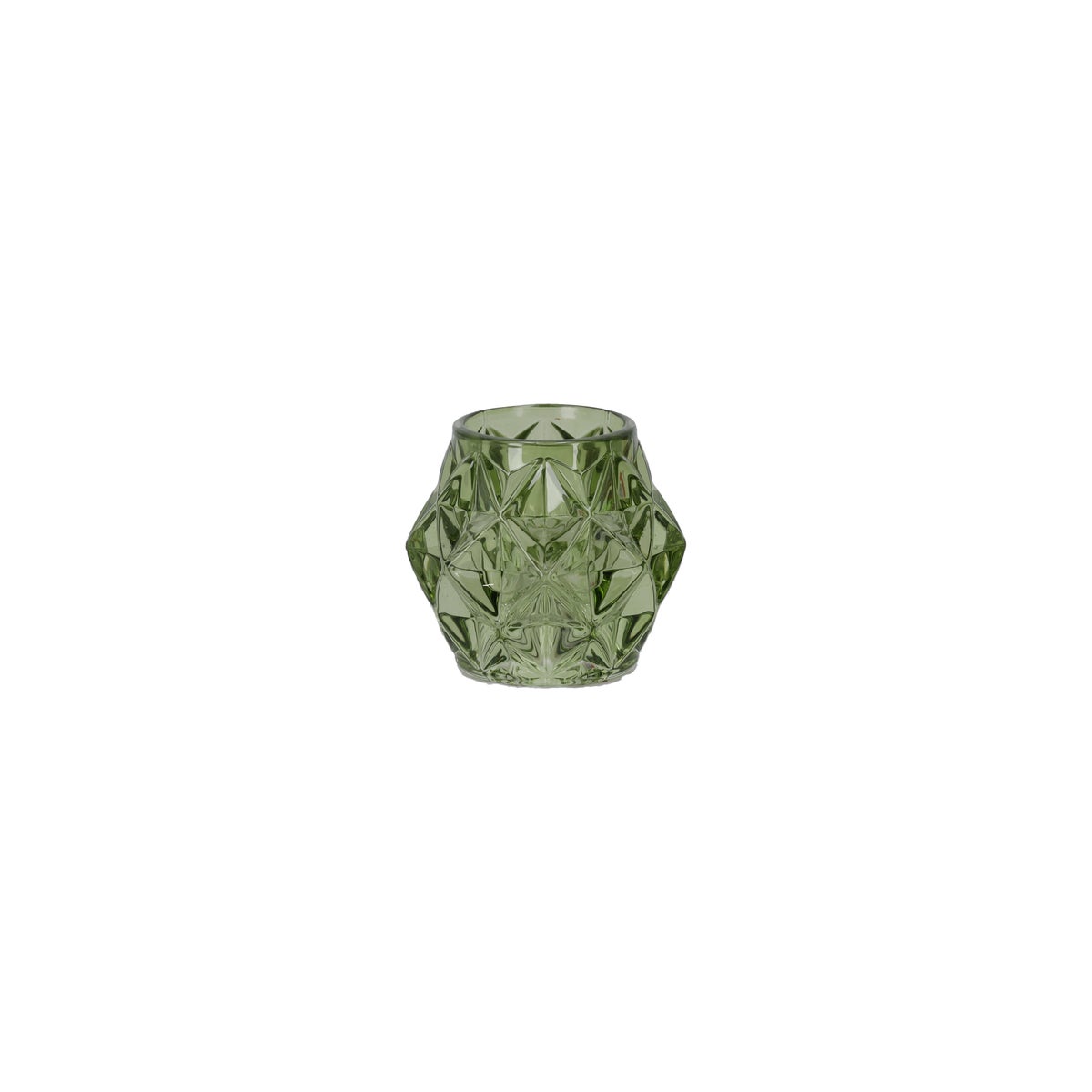 Kaarshouder glas 7 cm 5 assorti Kaarshouder glas 7 cm 5 assorti