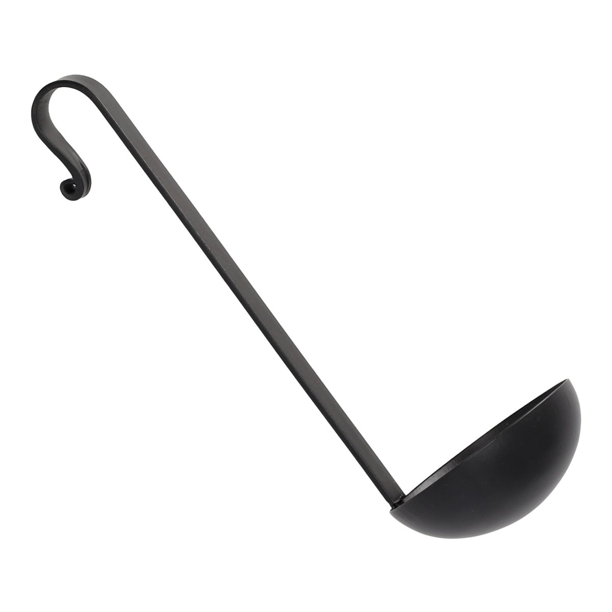 Theelichthouder lepel zwart 26 cm Theelichthouder lepel zwart 26 cm