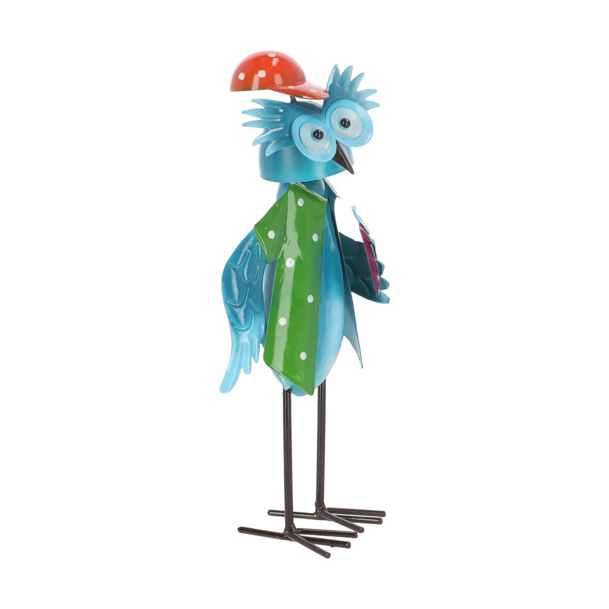 Tuindecoratie vogel blauw 27cm Tuindecoratie vogel blauw 27cm