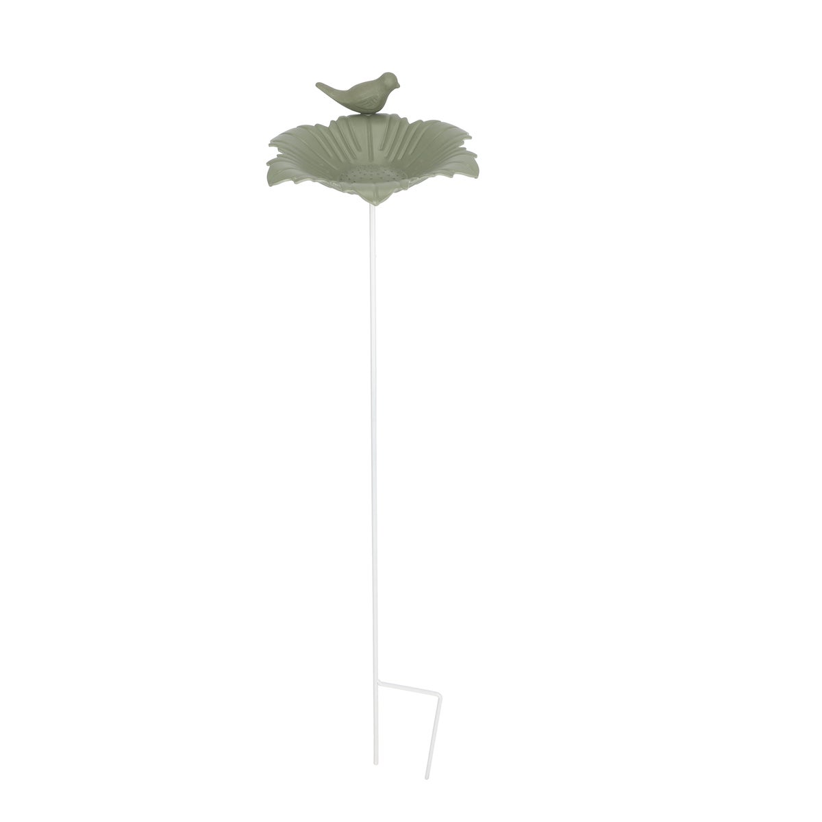 Voederschaal bamboe op stok 20 x 70 cm groen Voederschaal bamboe op stok 20 x 70 cm groen