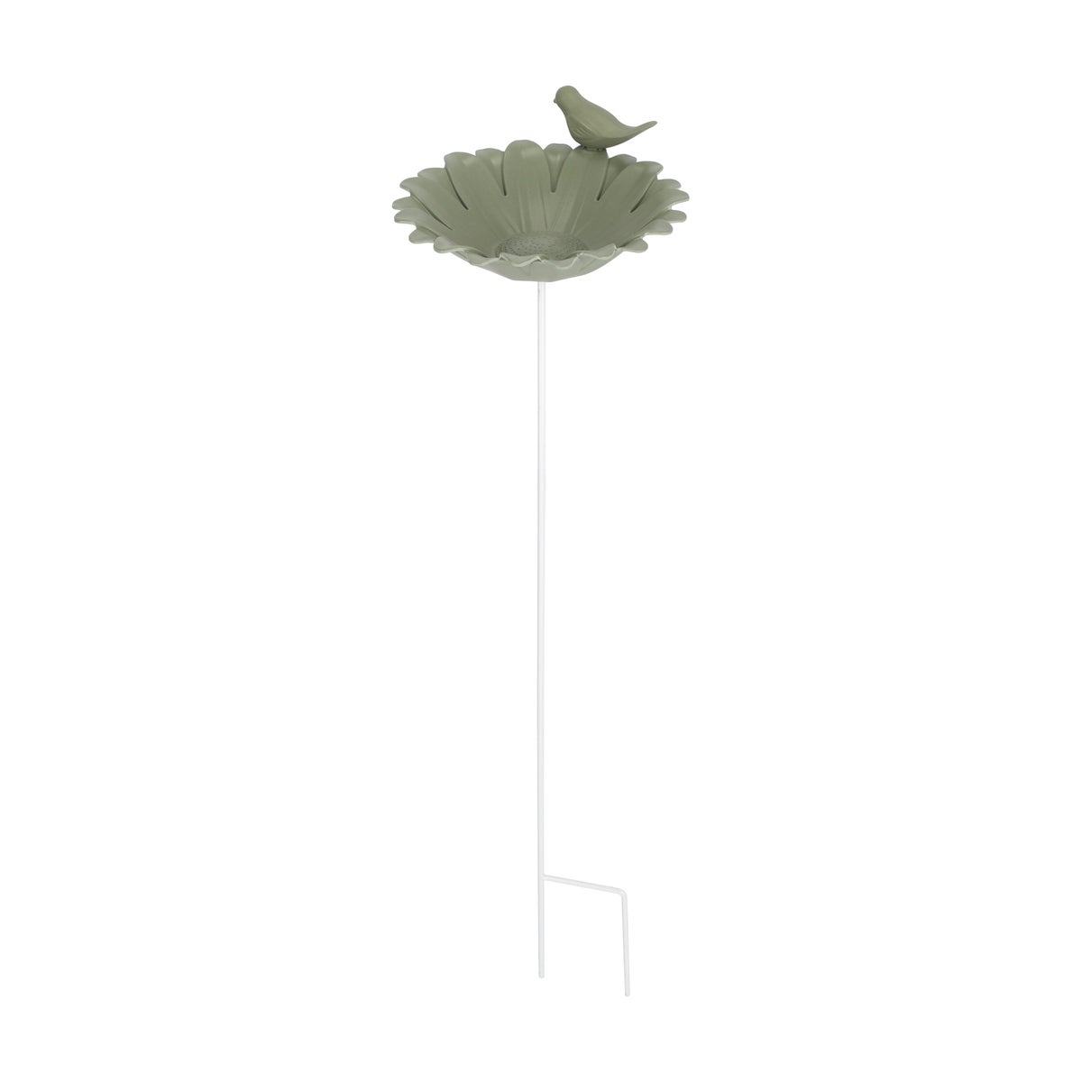 Voederschaal bamboe op stok 20 x 70 cm groen Voederschaal bamboe op stok 20 x 70 cm groen