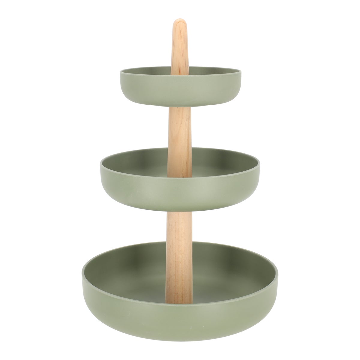 Etagere bamboe 30 x 50 cm groen Etagere bamboe 30 x 50 cm groen