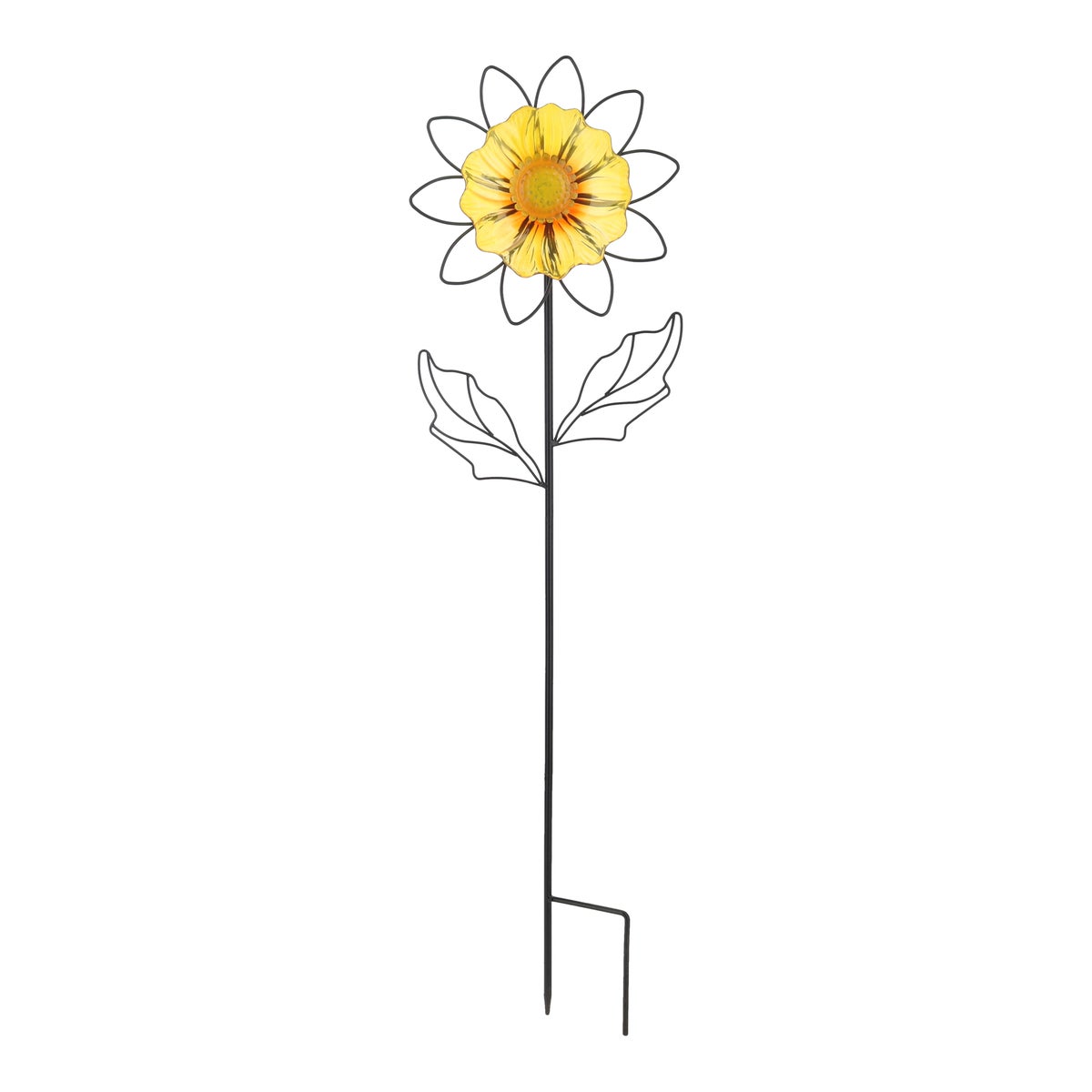 Zonnebloem op stok 90 cm geel Zonnebloem op stok 90 cm geel