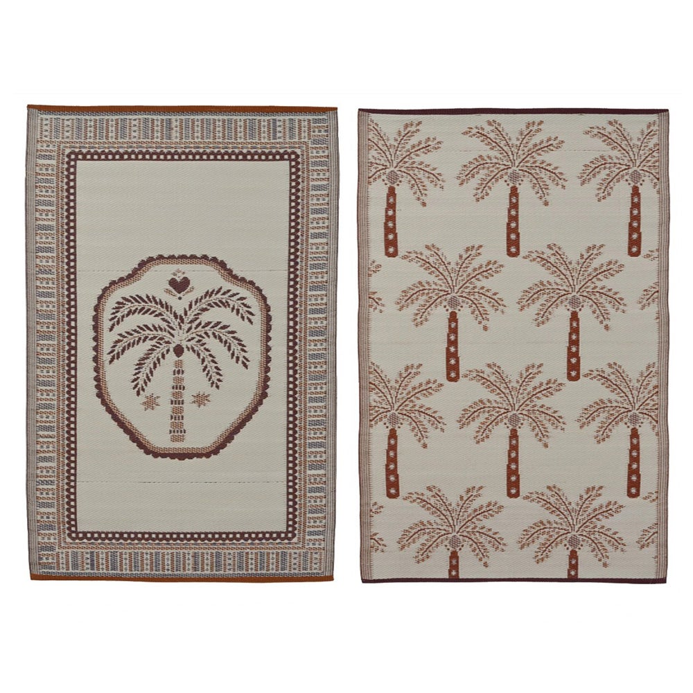 Vloerkleed palmbomen 120 x 180 cm Vloerkleed palmbomen 120 x 180 cm