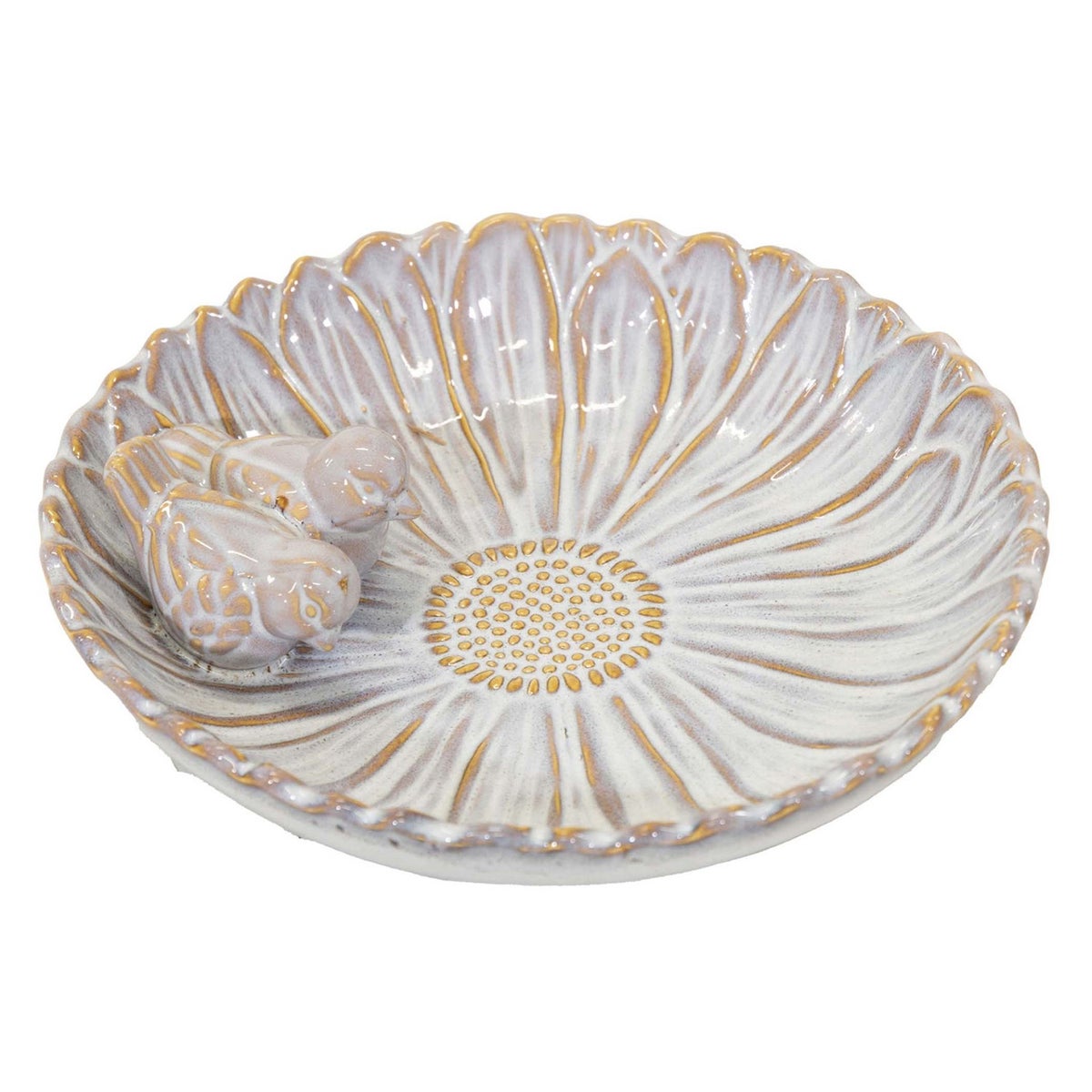 Vogelbad bloem pearl 28 cm Vogelbad bloem pearl 28 cm