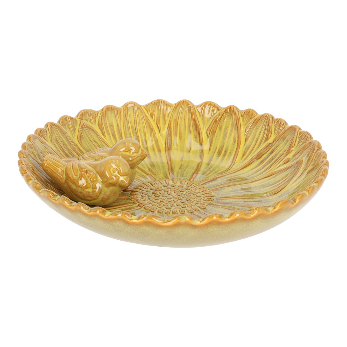 Vogelbad bloem mimosa 28 cm Vogelbad bloem mimosa 28 cm