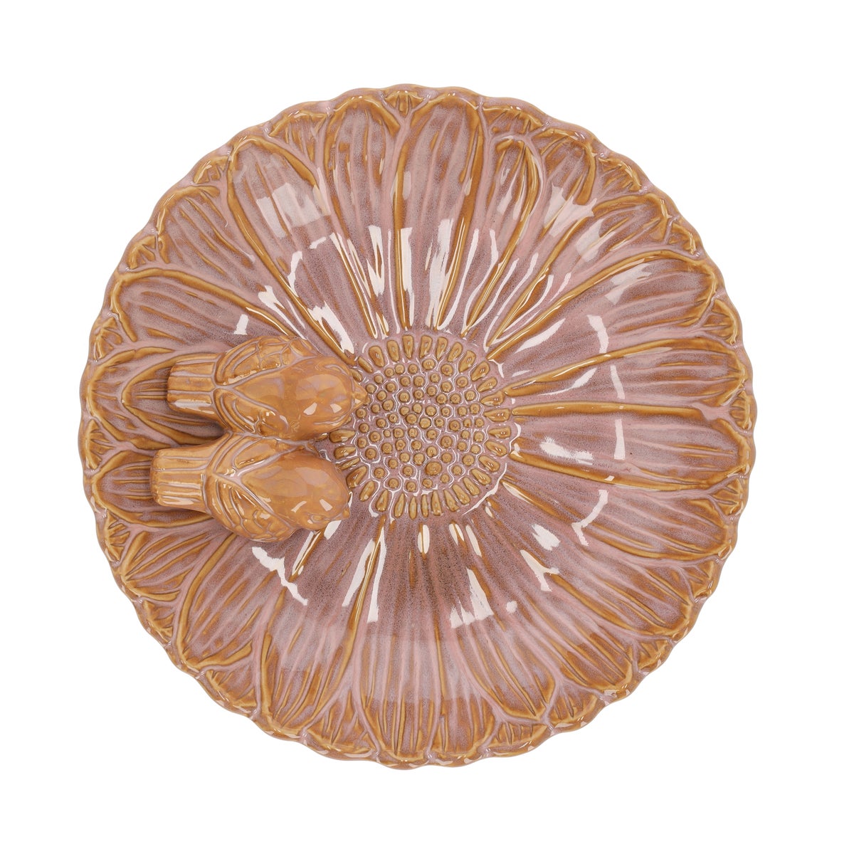 Vogelbad bloem oud roze 28 cm Vogelbad bloem oud roze 28 cm