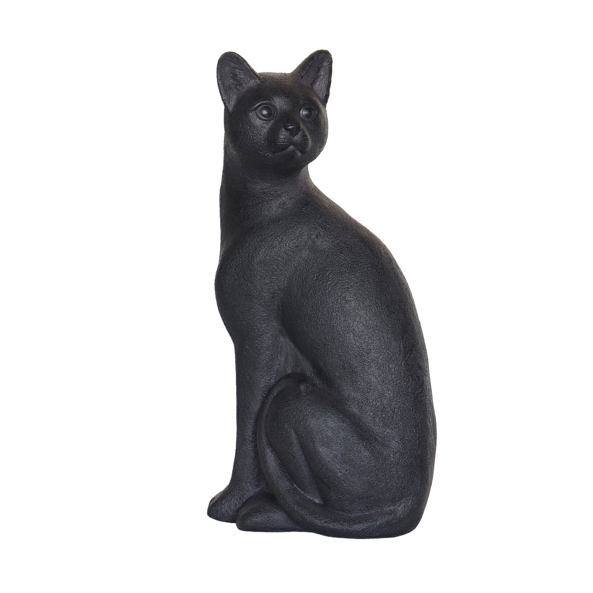 Beeld Kat antraciet 54 cm Beeld Kat antraciet 54 cm