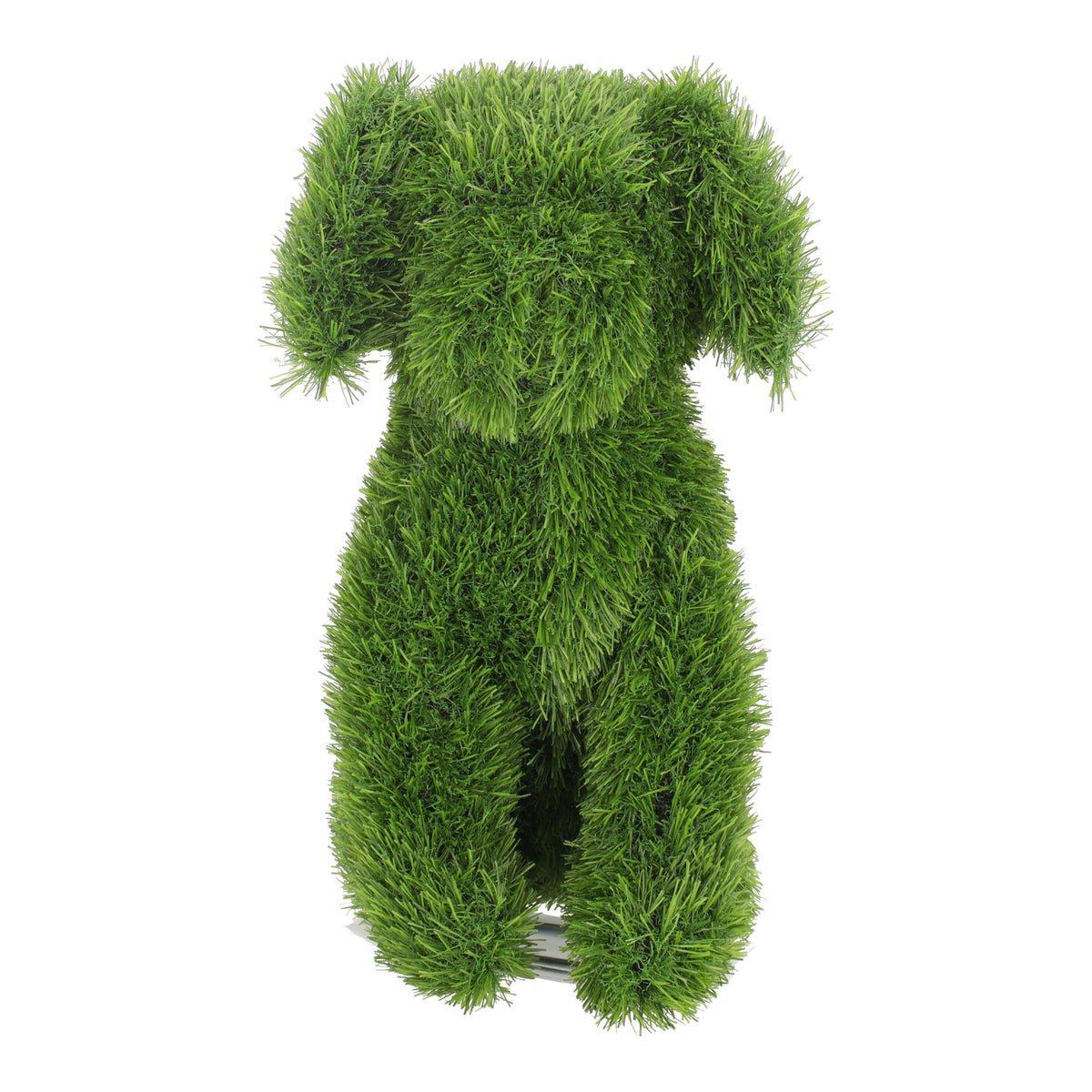 Hond zittend 36 cm gras Hond zittend 36 cm gras