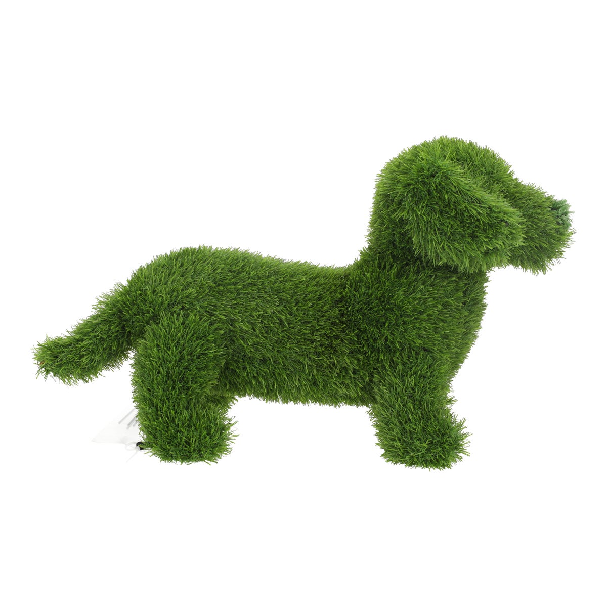 Teckel staand 33 cm gras Teckel staand 33 cm gras