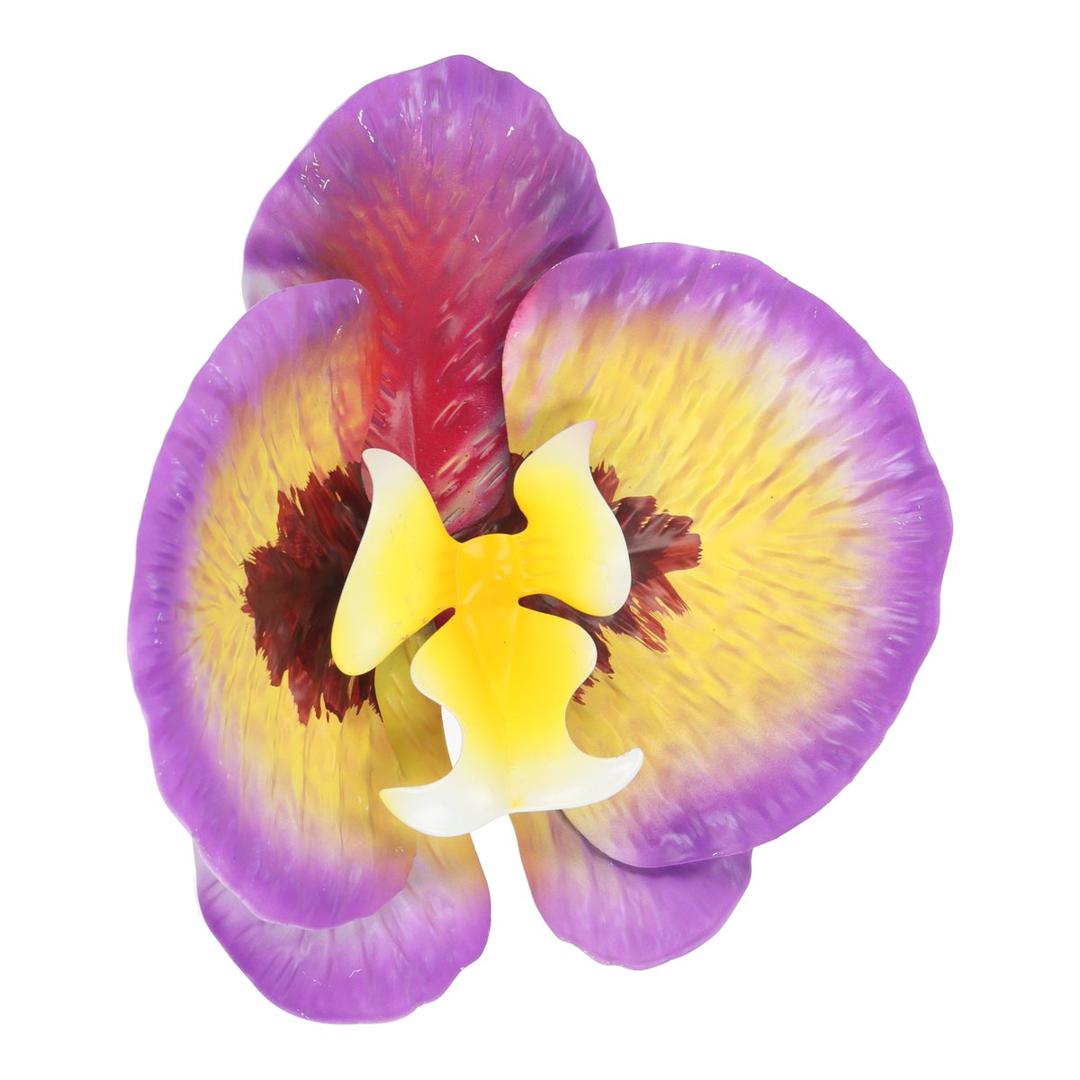 Bloem metaal paars 32 cm Bloem metaal paars 32 cm