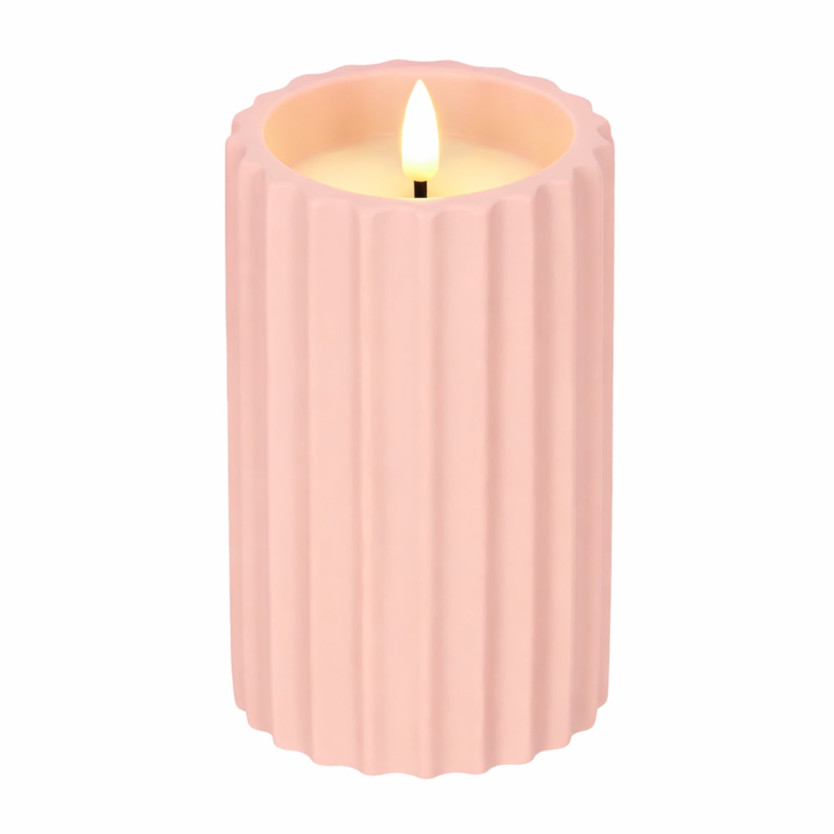 Kaars LED outdoor roze Kaars LED outdoor roze