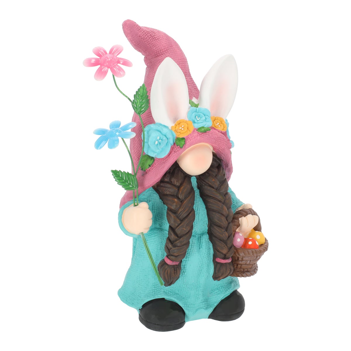 Gnome met ei 44 cm Gnome met ei 44 cm