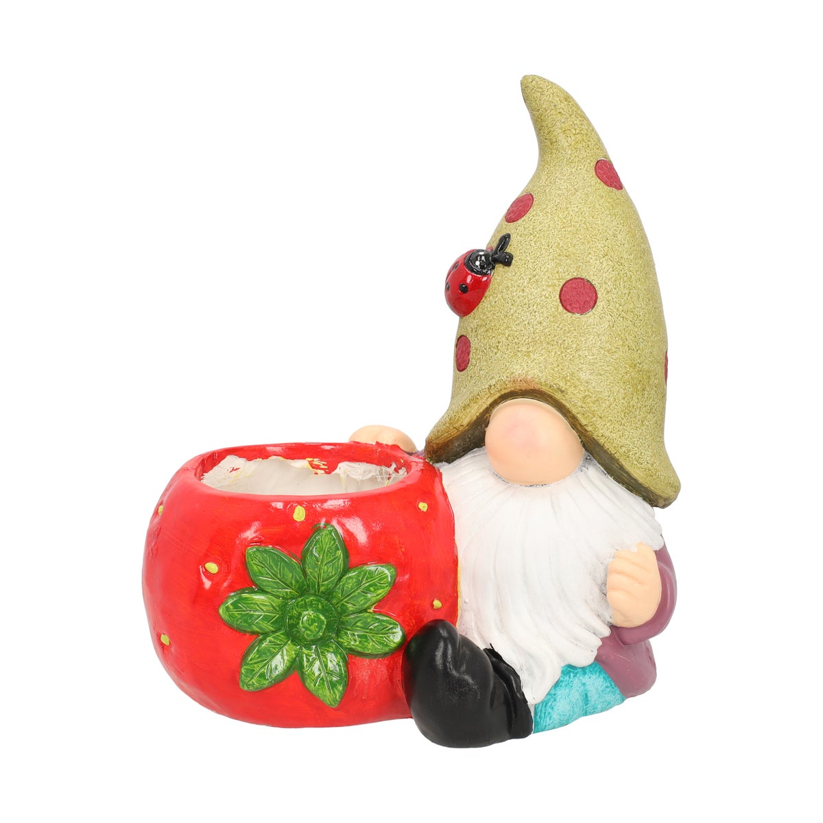 Kabouter met tomaat 35 cm Kabouter met tomaat 35 cm