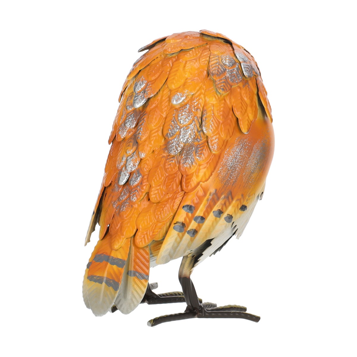 Beeld metaal uil 21 cm Beeld metaal uil 21 cm
