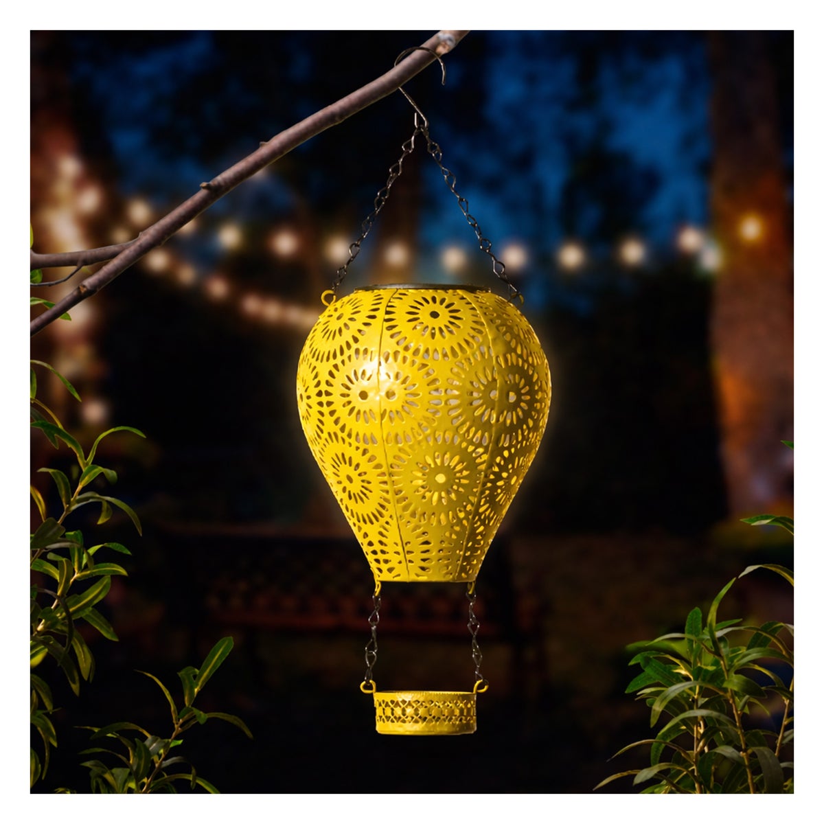 Luchtballon metaal solar 36 cm Luchtballon metaal solar 36 cm