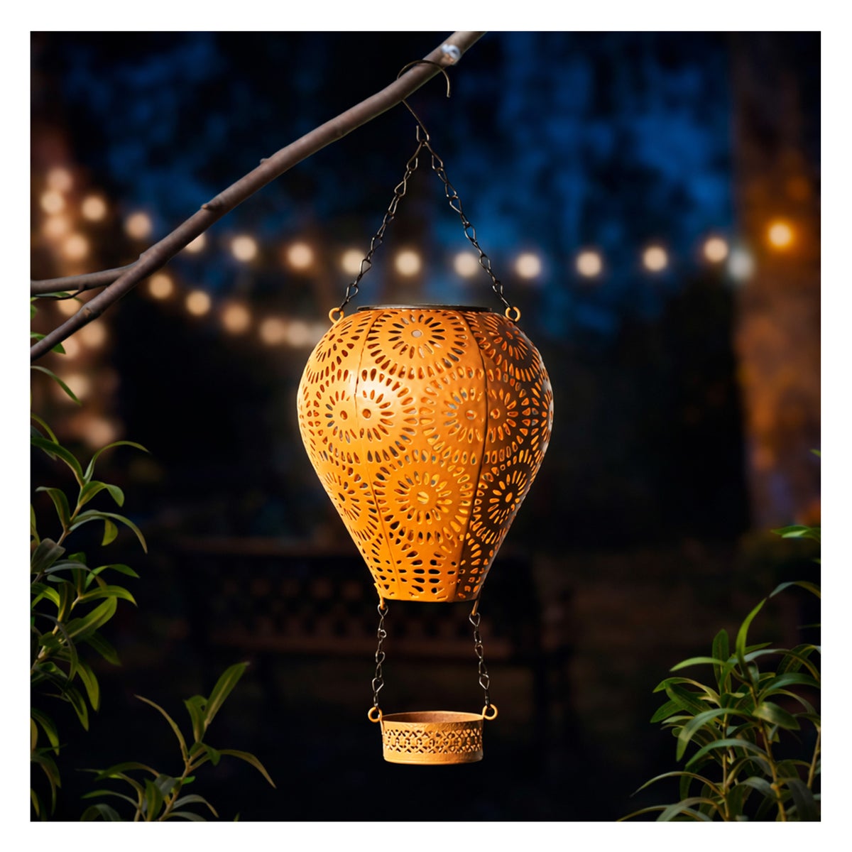 Luchtballon metaal solar 36 cm Luchtballon metaal solar 36 cm