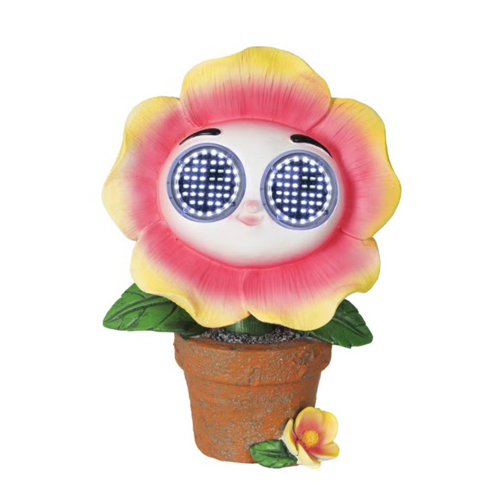 Bloempot solar roze 20 cm Bloempot solar roze 20 cm