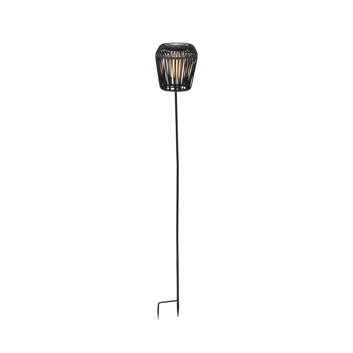 Steker solar vlam 104 cm zwart Steker solar vlam 104 cm zwart