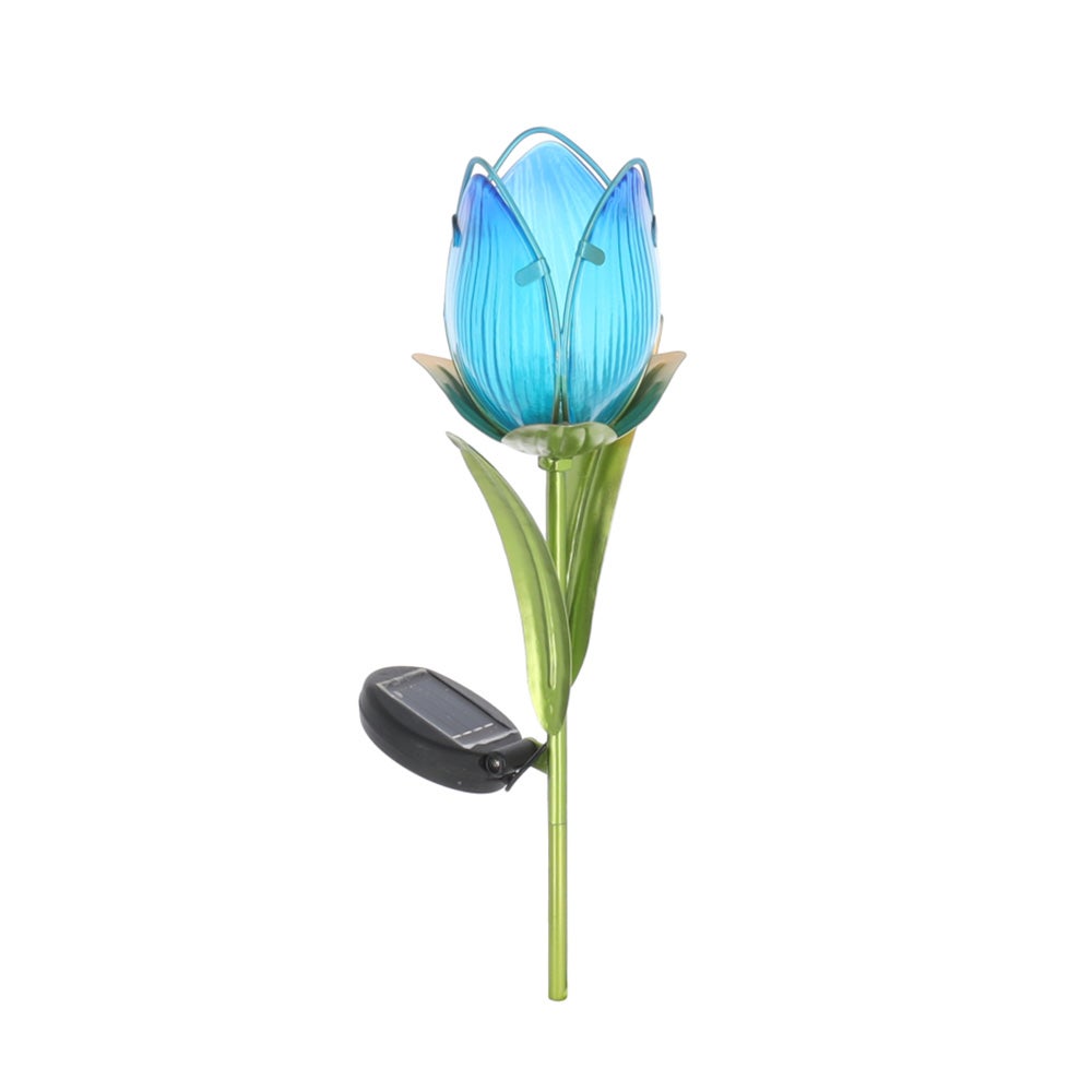Tulp op stok solar 45 cm blauw Tulp op stok solar 45 cm blauw