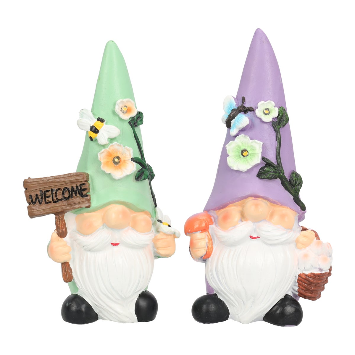 Kabouter bloem 16 cm warmwit solar Kabouter bloem 16 cm warmwit solar