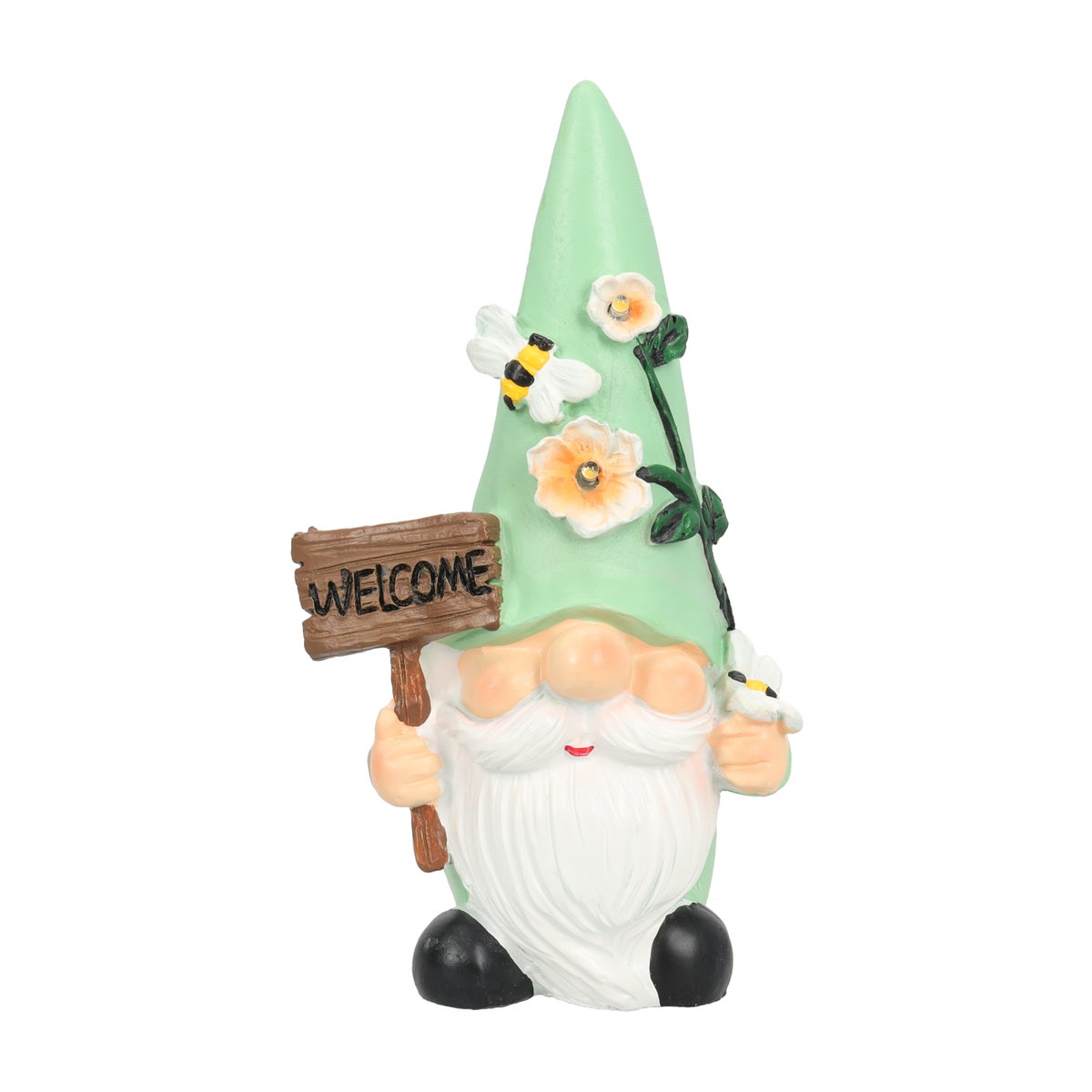 Kabouter bloem 16 cm warmwit solar Kabouter bloem 16 cm warmwit solar