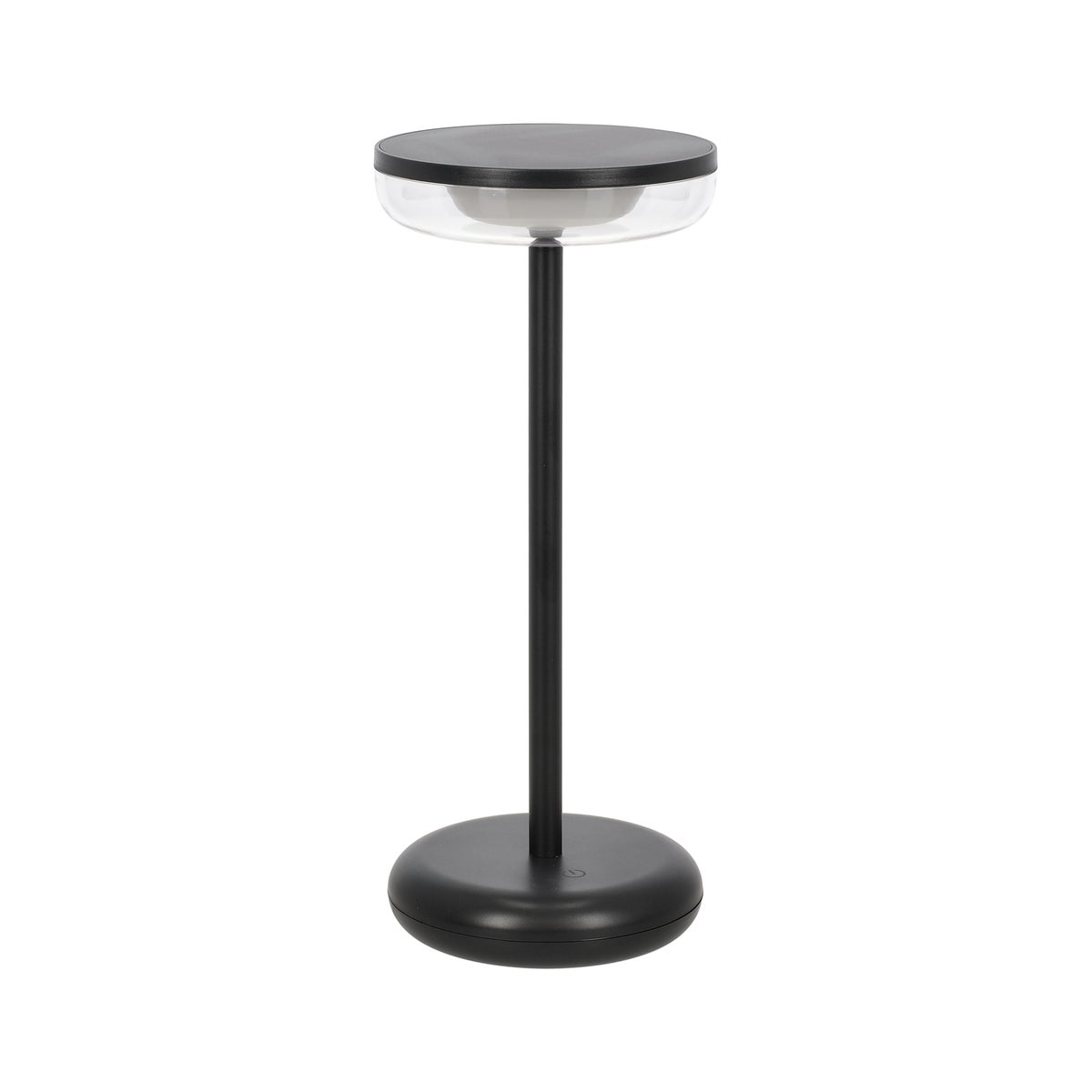 Tafellamp oplaadbaar 26 cm warmwit zwart solar Tafellamp oplaadbaar 26 cm warmwit zwart solar