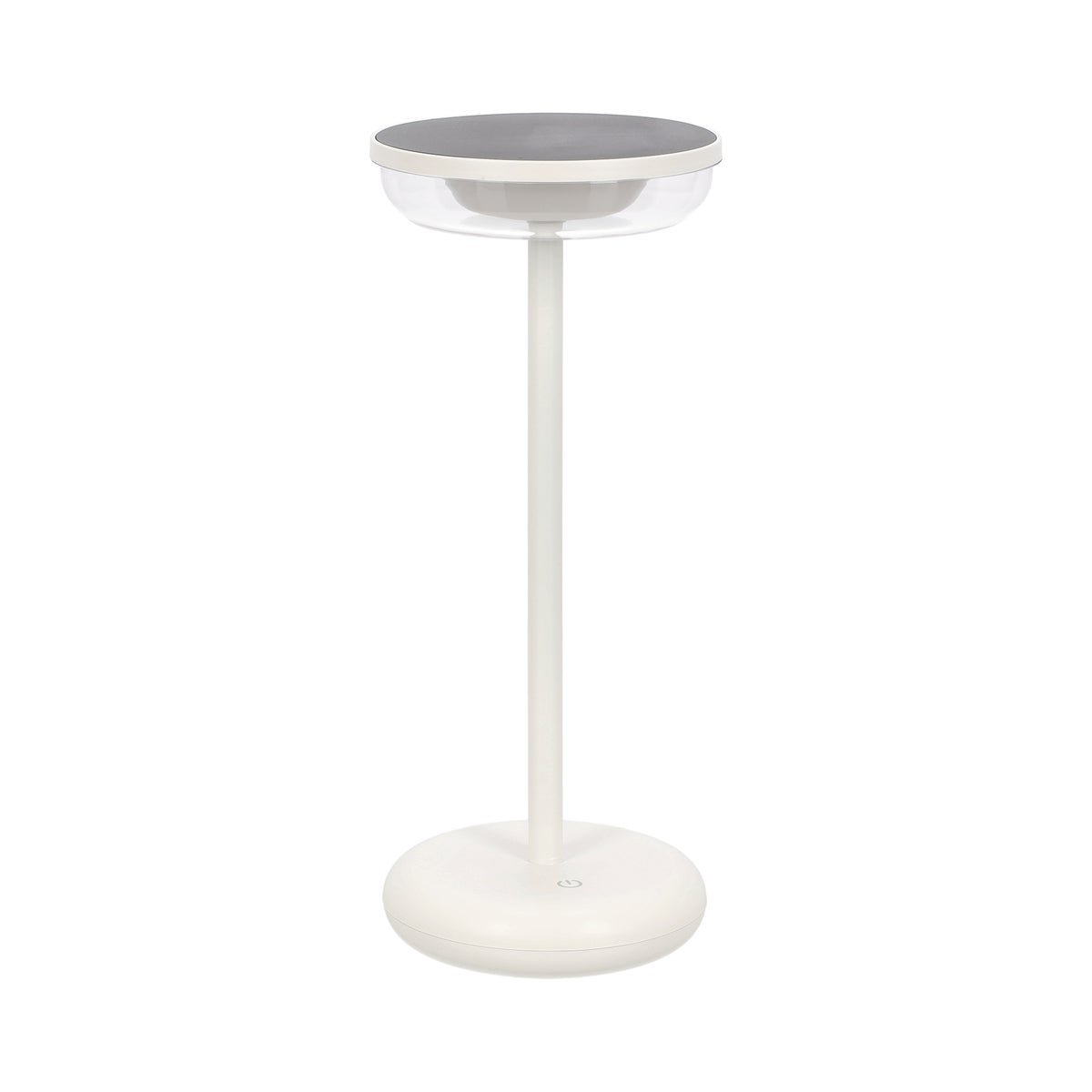 Tafellamp oplaadbaar 26 cm warmwit wit solar Tafellamp oplaadbaar 26 cm warmwit wit solar