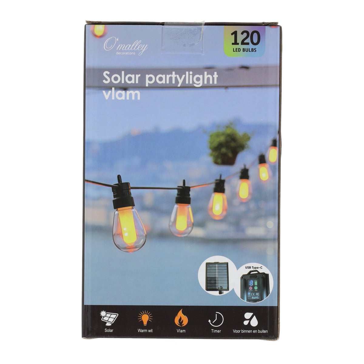 Partylight power vlam solar Partylight power vlam solar
