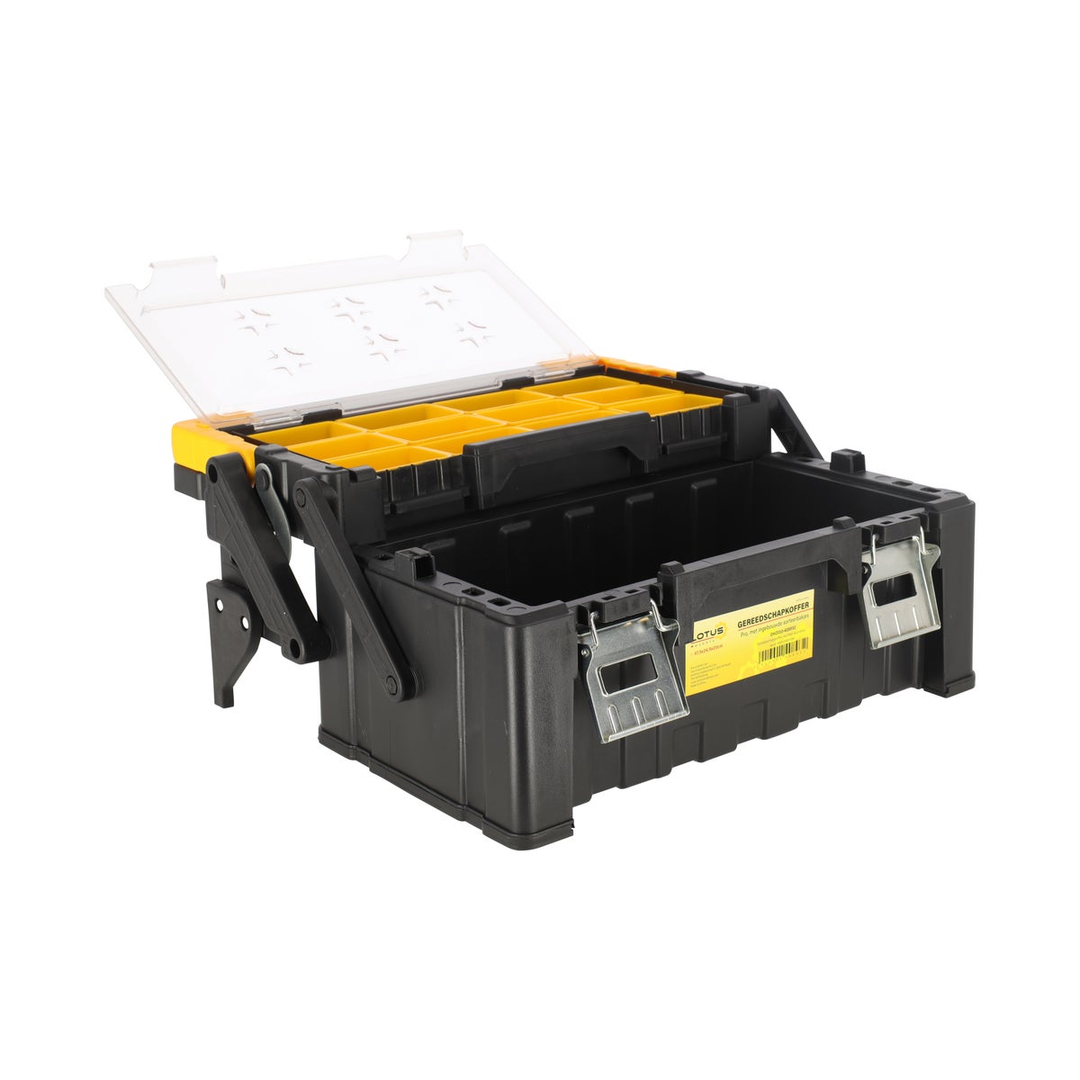 Gereedschapskoffer met sorteerfunctie – Lotus Pro Gereedschapskoffer met sorteerfunctie – Lotus Pro