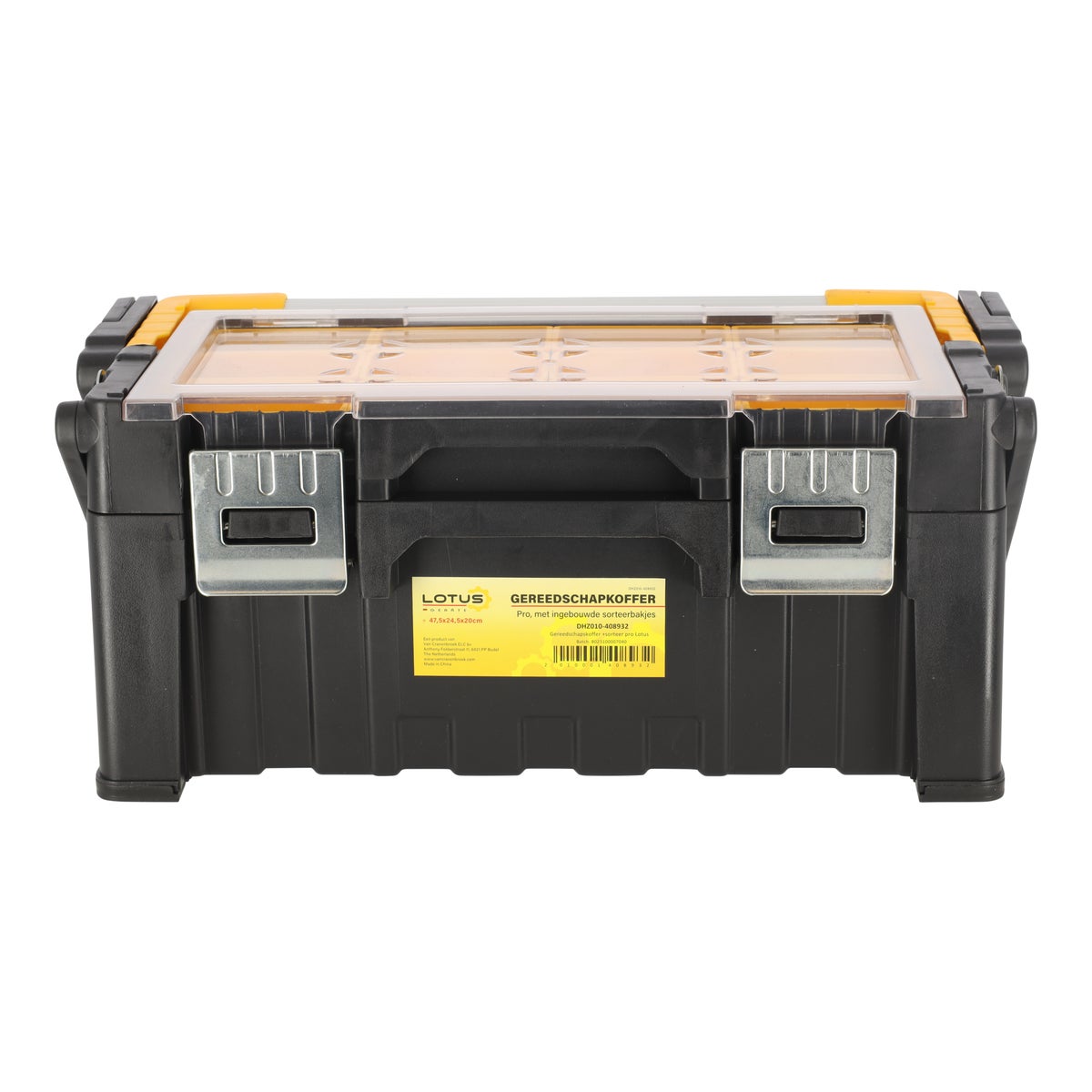 Gereedschapskoffer met sorteerfunctie – Lotus Pro Gereedschapskoffer met sorteerfunctie – Lotus Pro