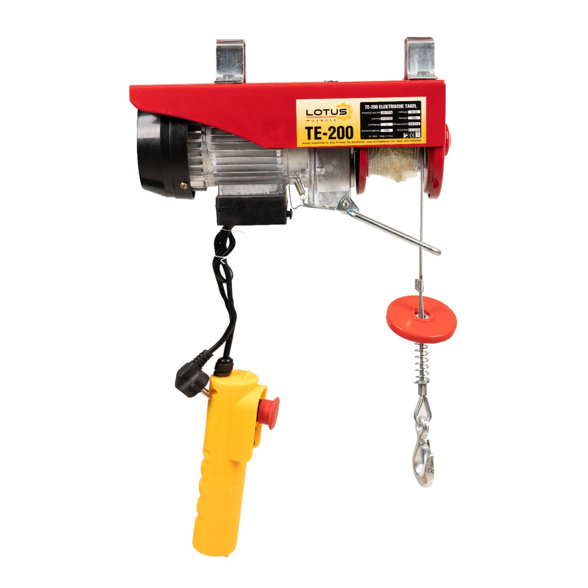 Takel elektrisch TE-200 Lotus Takel elektrisch TE-200 Lotus